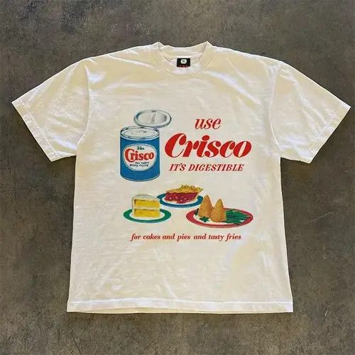 Other American breakfast pattern retro all-match tee Size US L / EU 52-54 / 3 - 3 Thumbnail