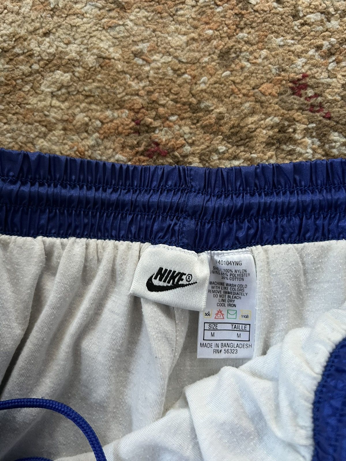 Vintage 🔮90’s NIKE RETRO TRACK Y2K SWOOSH LOGO PANTS Size US 32 / EU 48 - 3 Thumbnail