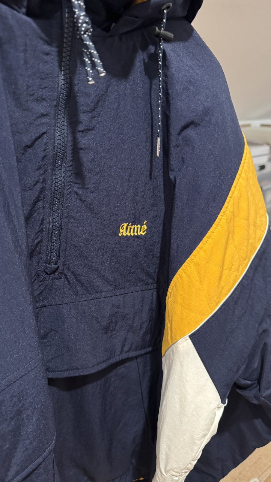 aime leon dore Collegiate Popover 【M】 Aime Leon Dore - Collegiate Popover - Navy