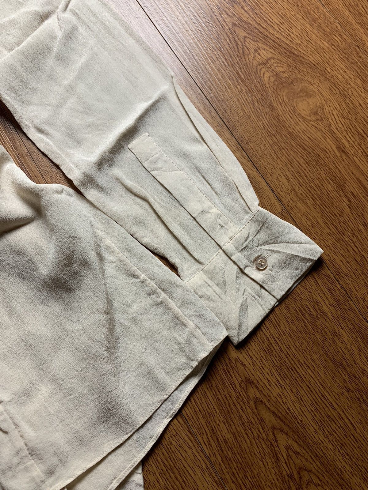 Givenchy Givenchy - Ruffle Silk Blouse Size M / US 6-8 / IT 42-44 - 10 Thumbnail