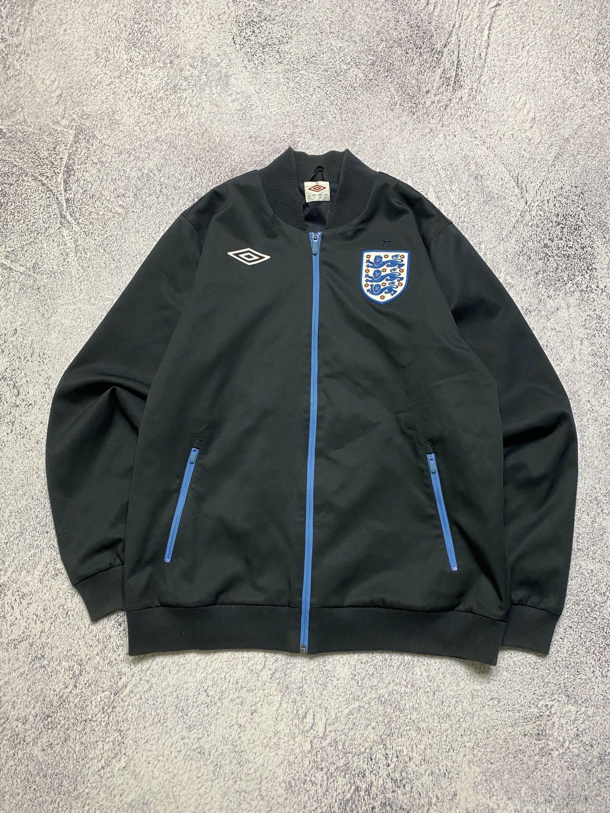 Umbro Vintage Soccer Track Jacket England Umbro Football Retro Y2k Size US XL / EU 56 / 4 - 1 Thumbnail