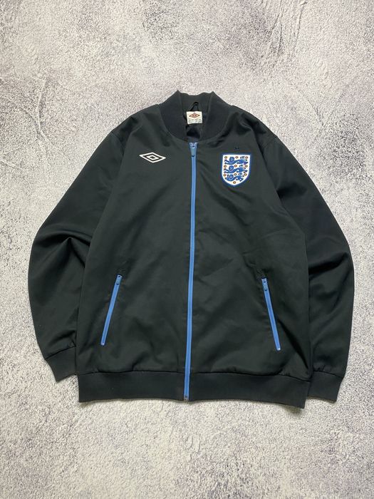 Vintage Vintage Soccer Track Jacket England Umbro Football Retro