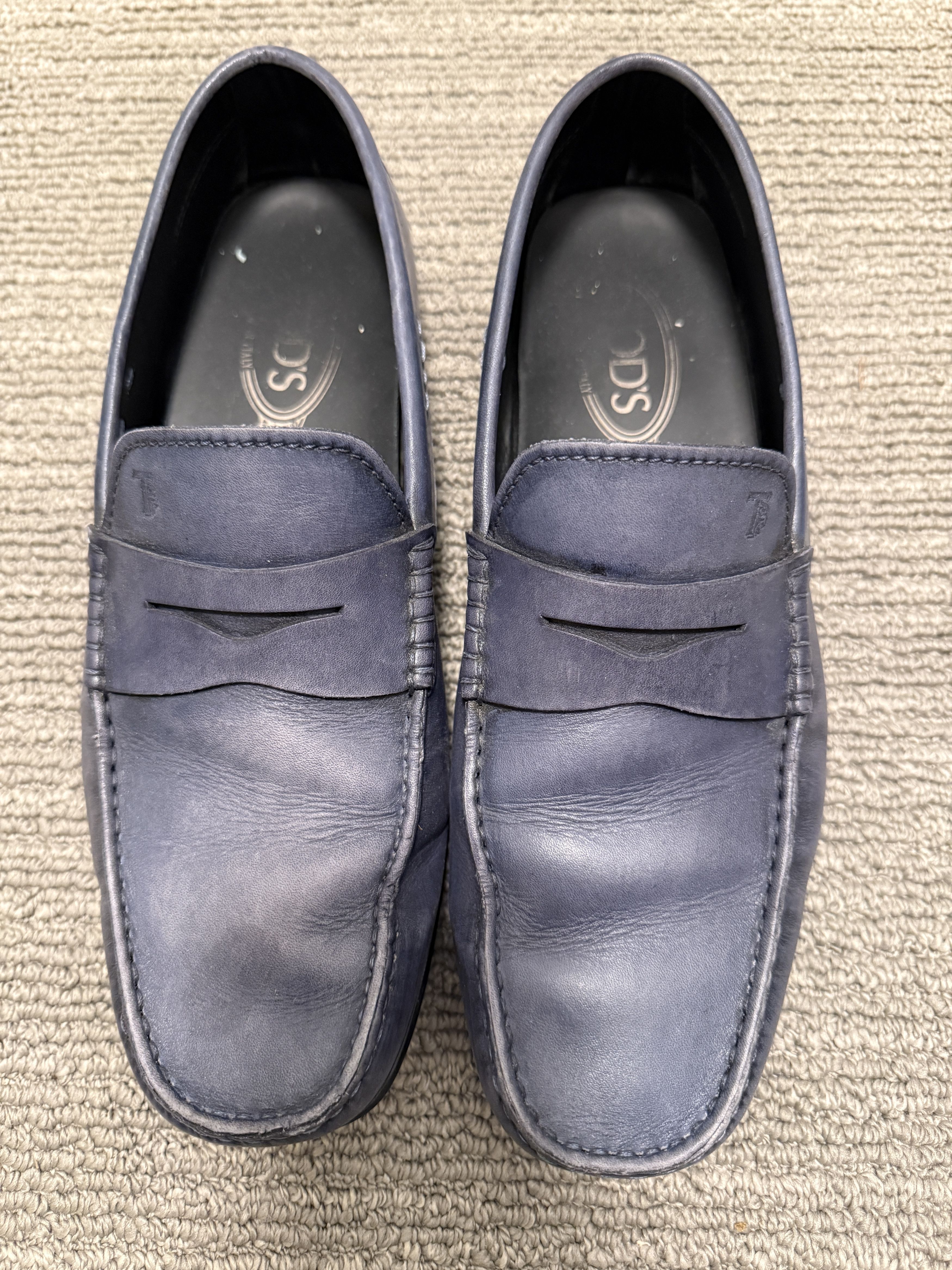 Tod's Todd's Driver Shoe. Light Blue 9.5 Size US 9.5 / EU 42-43 - 1 Thumbnail