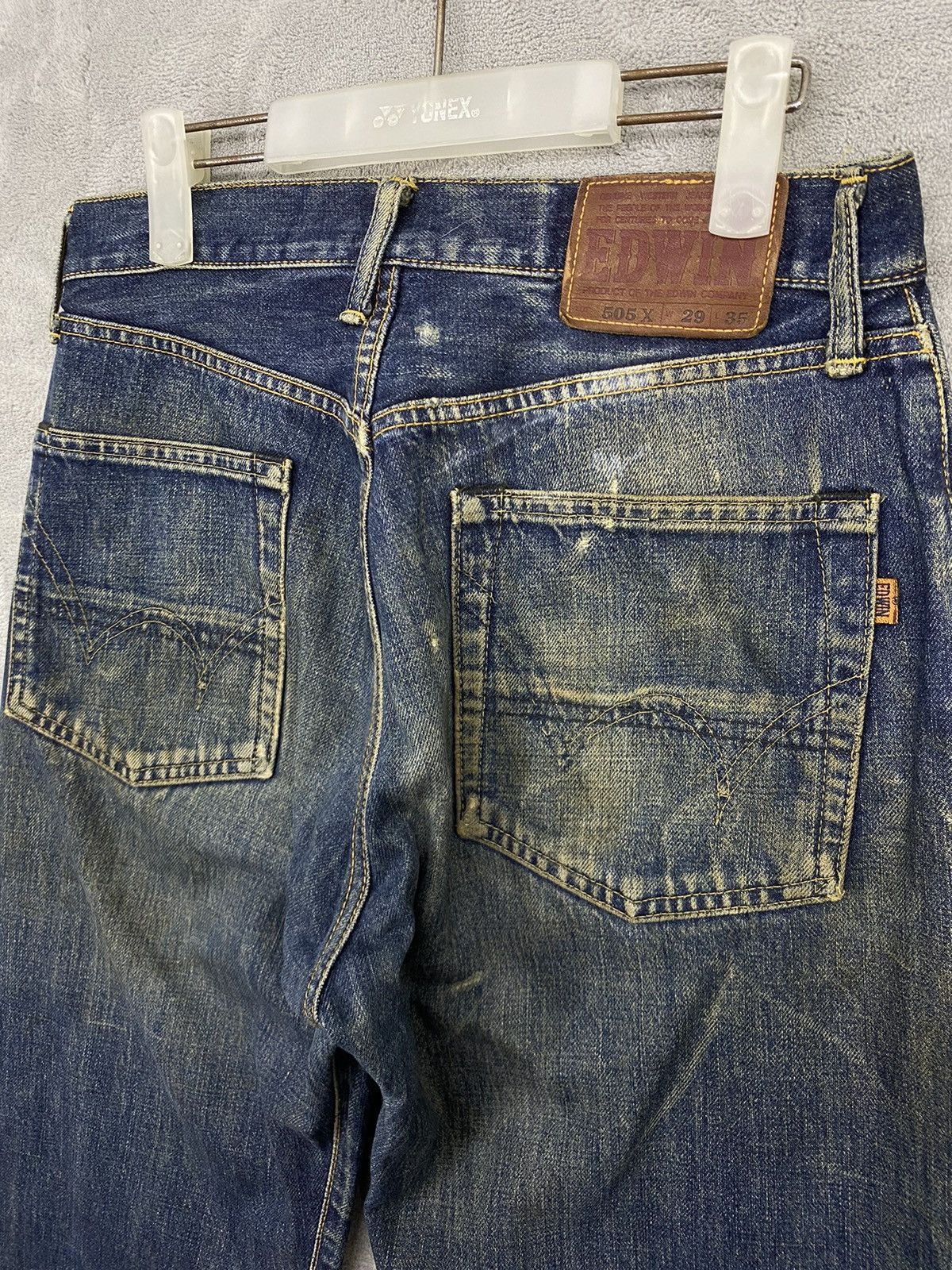 Edwin 🇯🇵 Vintage 505X Jeans Selvedge Size US 29 - 9 Thumbnail