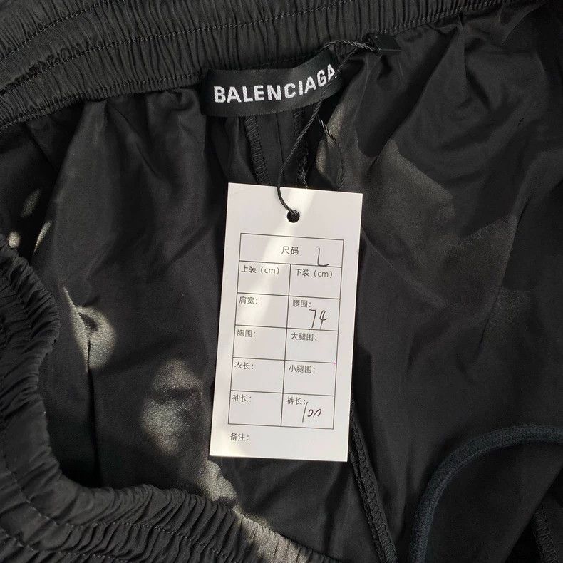 Balenciaga Balenciaga size L Three-way small logo long pants Size US 27 - 2 Thumbnail