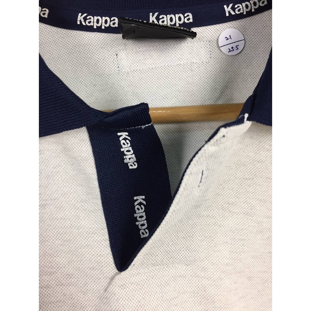 Kappa × Vintage Vtg Kappa Made In Japan Like No Other Cool & Dry Polo Tee Size US L / EU 52-54 / 3 - 4 Thumbnail