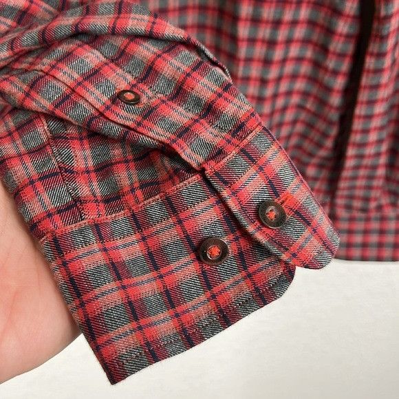 Ben Sherman Ben Sherman Men's Checkered Plaid Gridded Button-Down Shirt Size US L / EU 52-54 / 3 - 5 Thumbnail