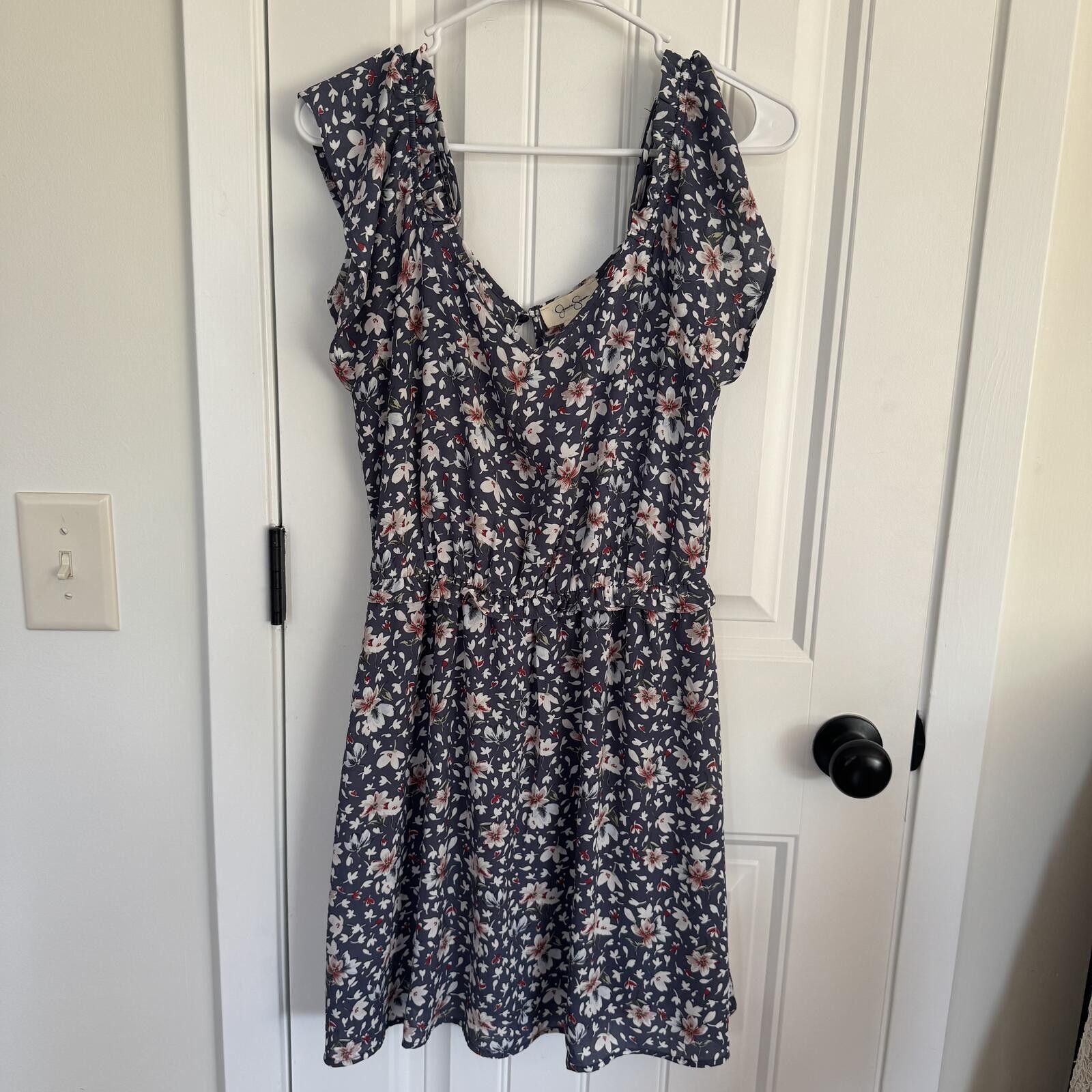 Other Jessica Simpson Medium Floral- Cold Shoulder Tank Dress Size M / US 6-8 / IT 42-44 - 1 Thumbnail
