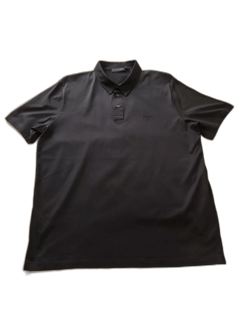 Prada PRADA Black Polo Shirt Size XXL with Tags-2506 Size US XXL / EU 58 / 5 - 1 Thumbnail