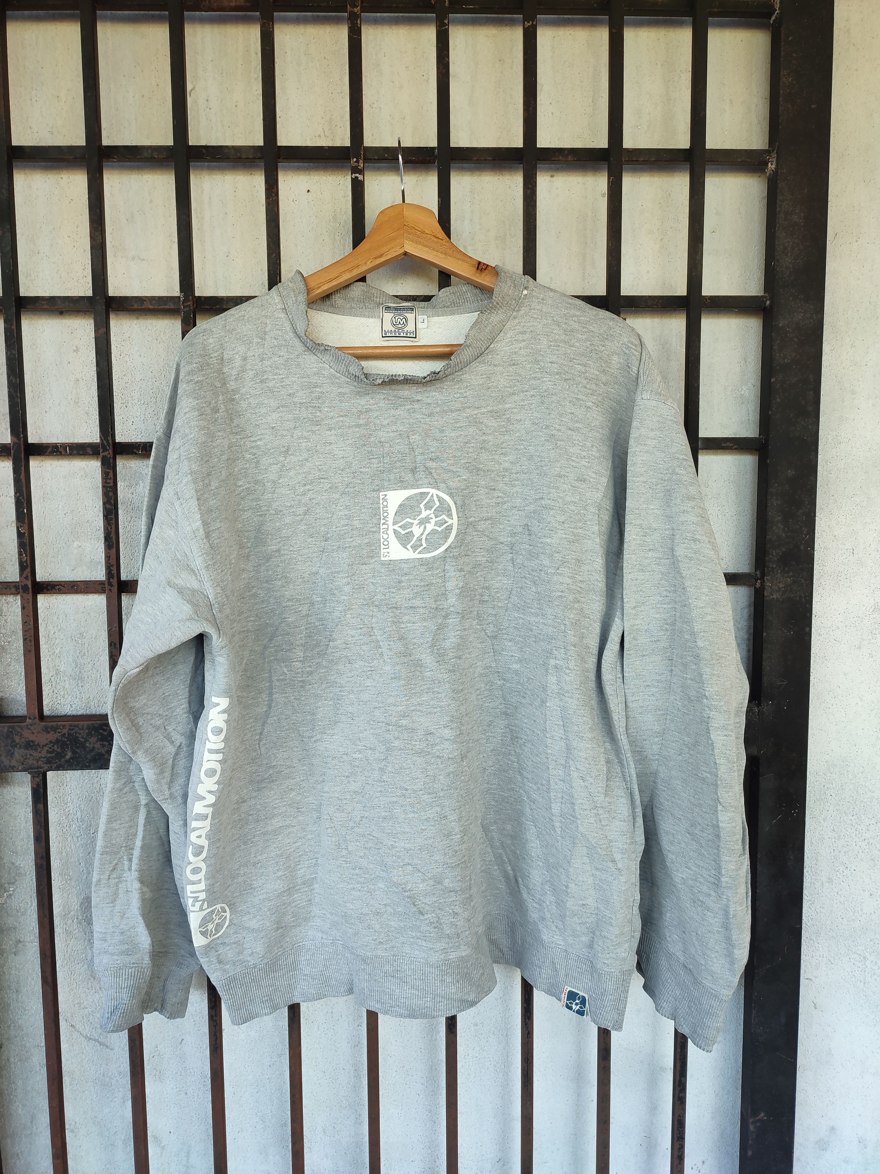 Sun Surf 💥90s💥 Local Motion Big Logo Sweatshirt Size US L / EU 52-54 / 3 - 2 Thumbnail