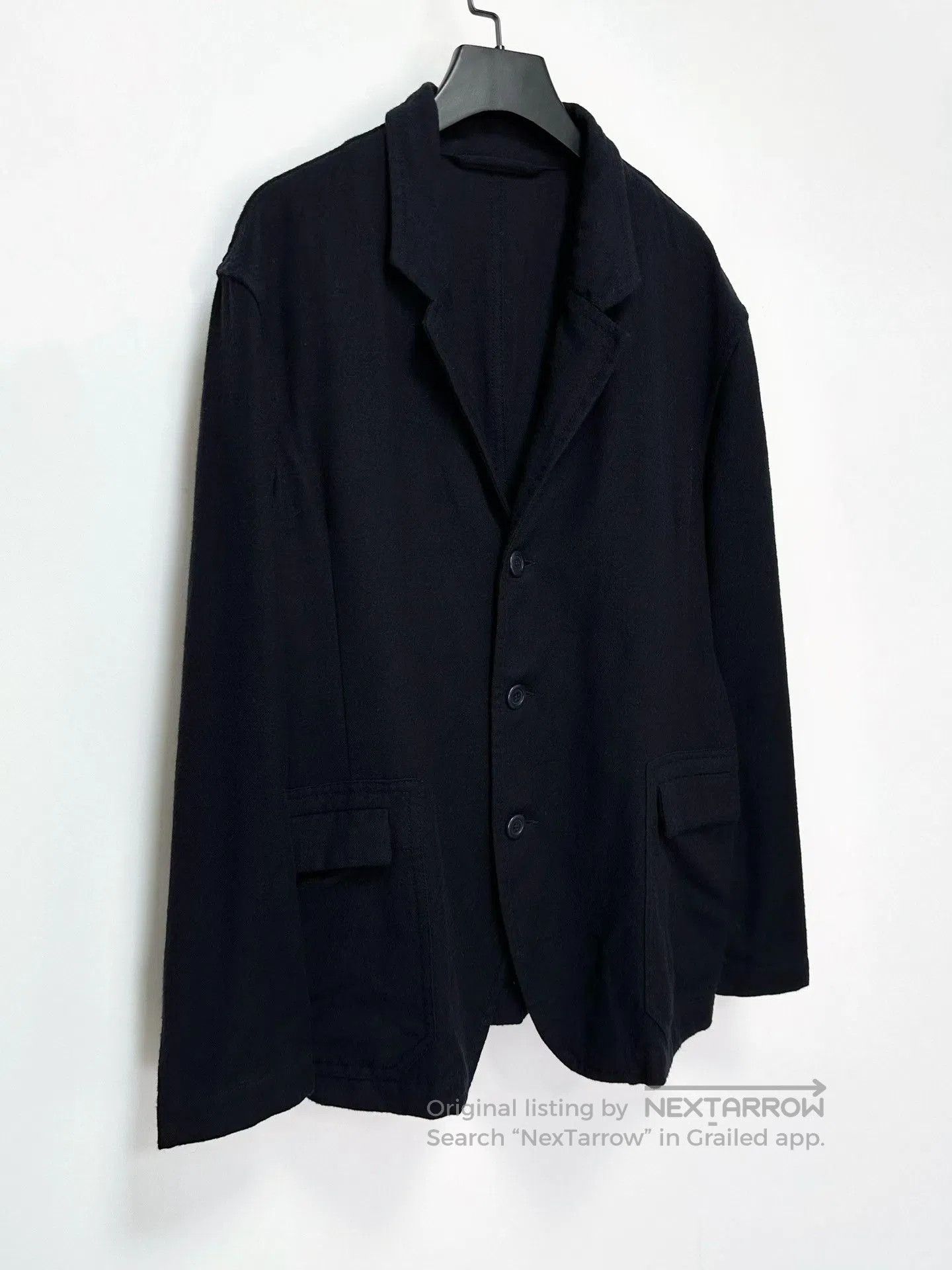 Casey Casey Casey Casey Wool Black Blue Coat. Size US S / EU 44-46 / 1 - 4 Thumbnail