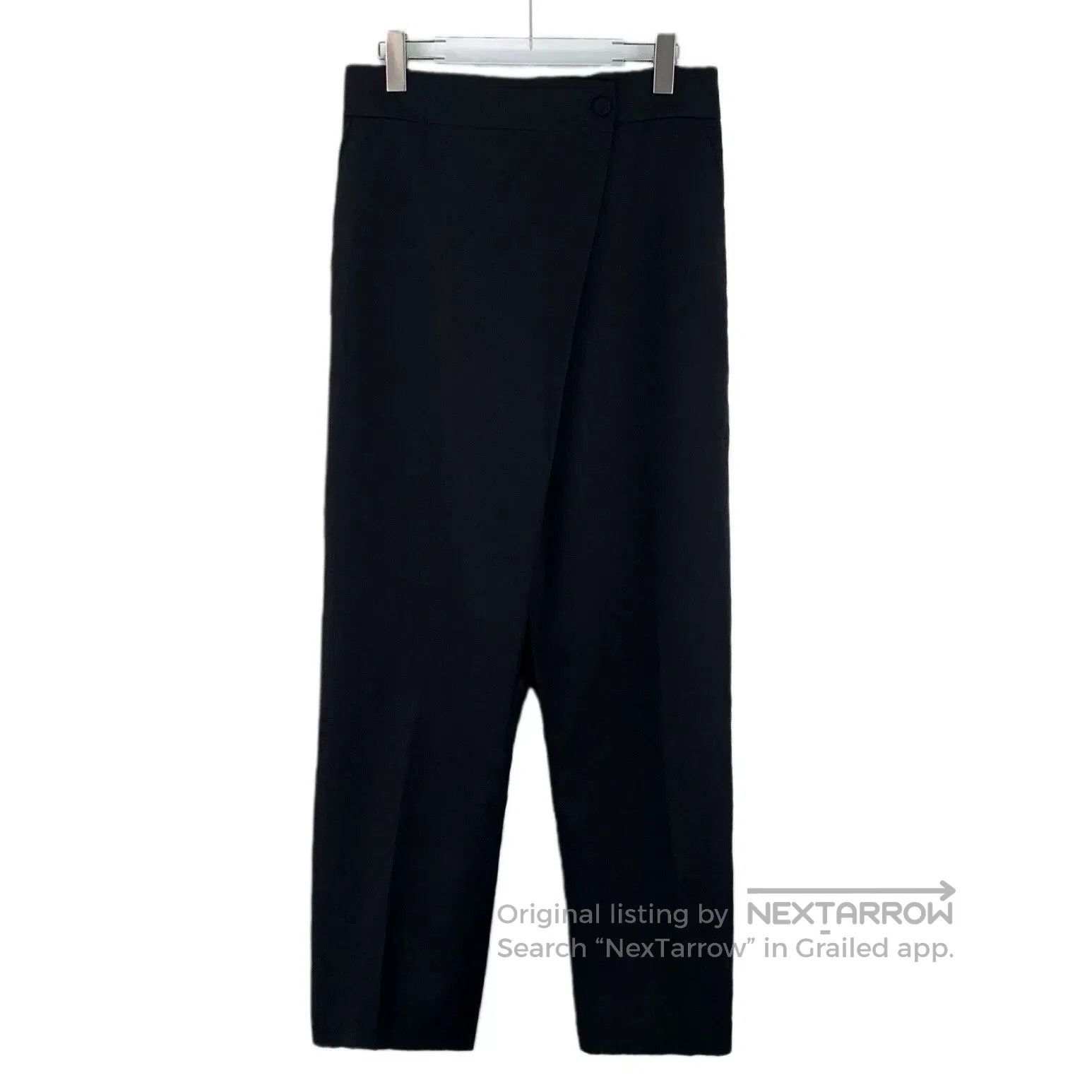 Dior black wool casual pants by Dior. Size US 32 / EU 48 - 1 Thumbnail