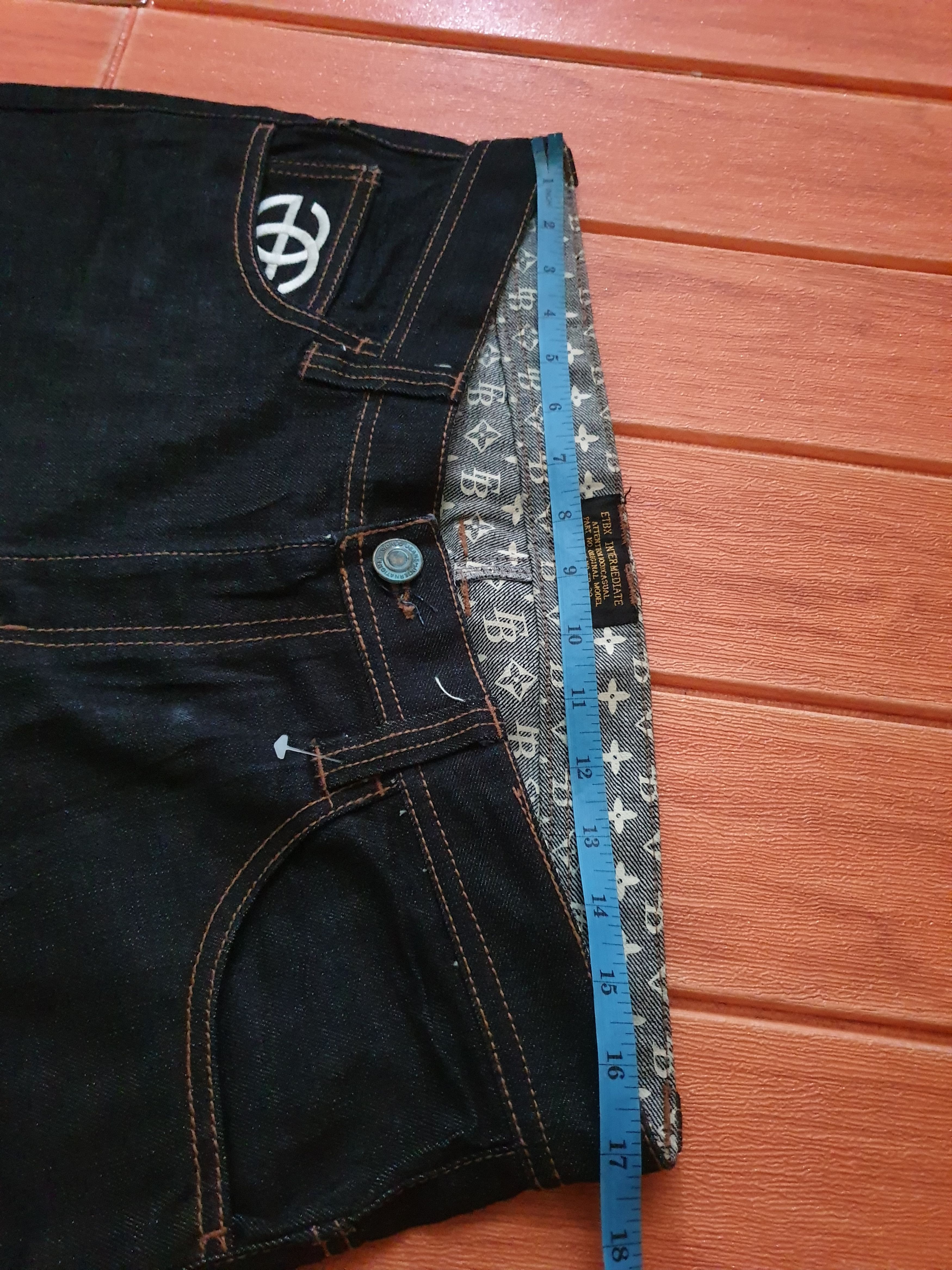 Japanese Brand 💥Etbx inspired blue colour denim pant Size US 34 / EU 50 - 13 Thumbnail