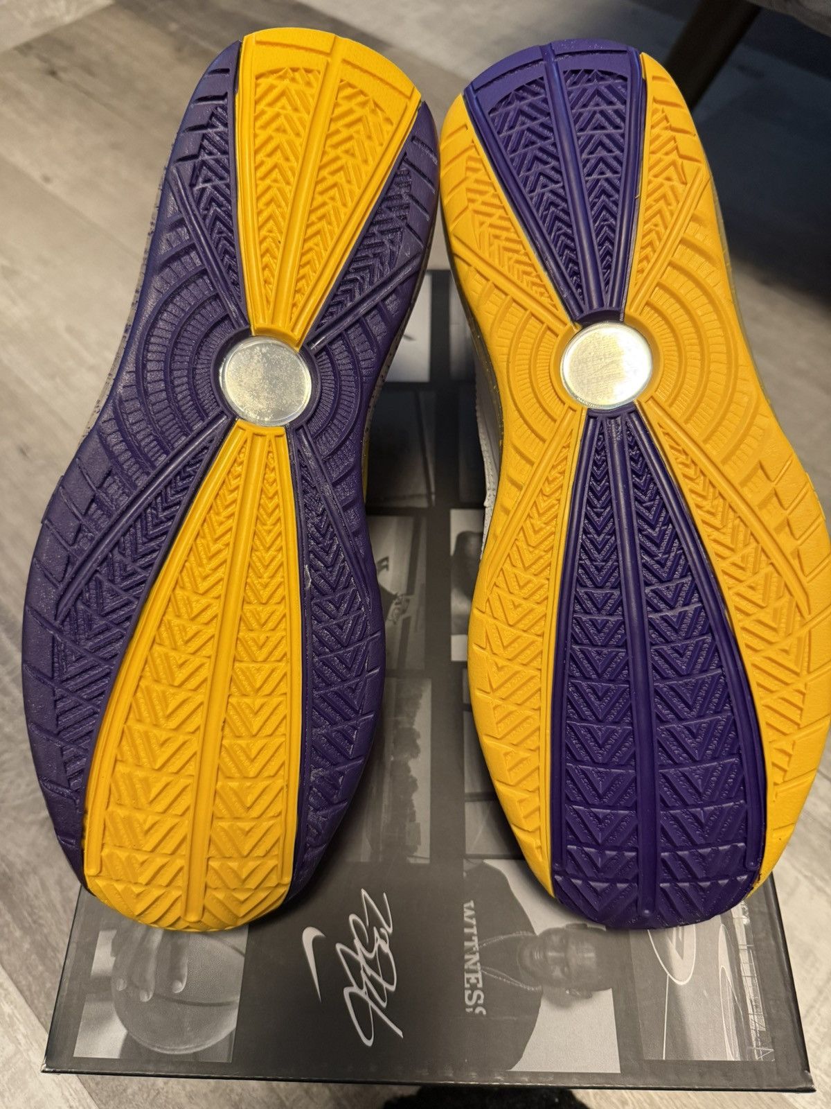 Nike Nike LeBron 7 “Media Day” Size 9 – Lakers Colorway Size US 9 / EU 42 - 6 Thumbnail