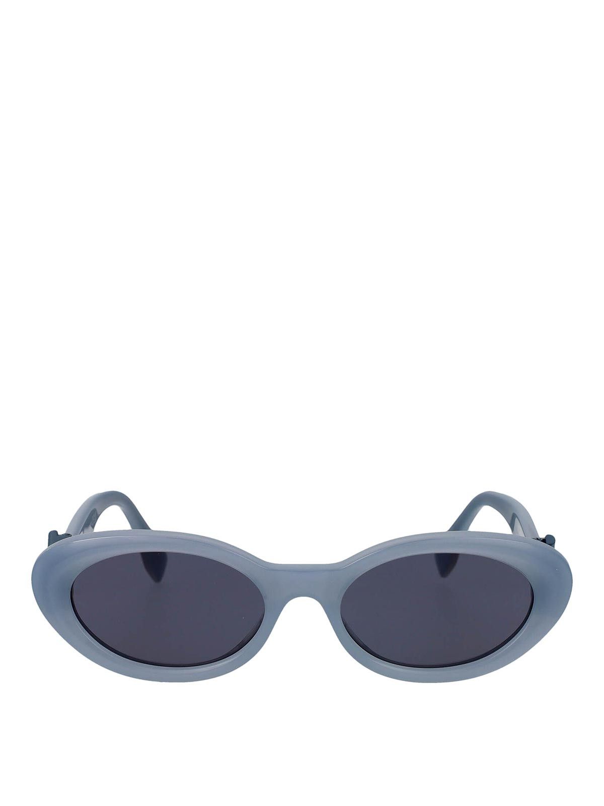 Fendi o1s1wg110526 Size: OS / FF Diamonds Sunglasses in Light Blue Size ONE SIZE - 1 Thumbnail