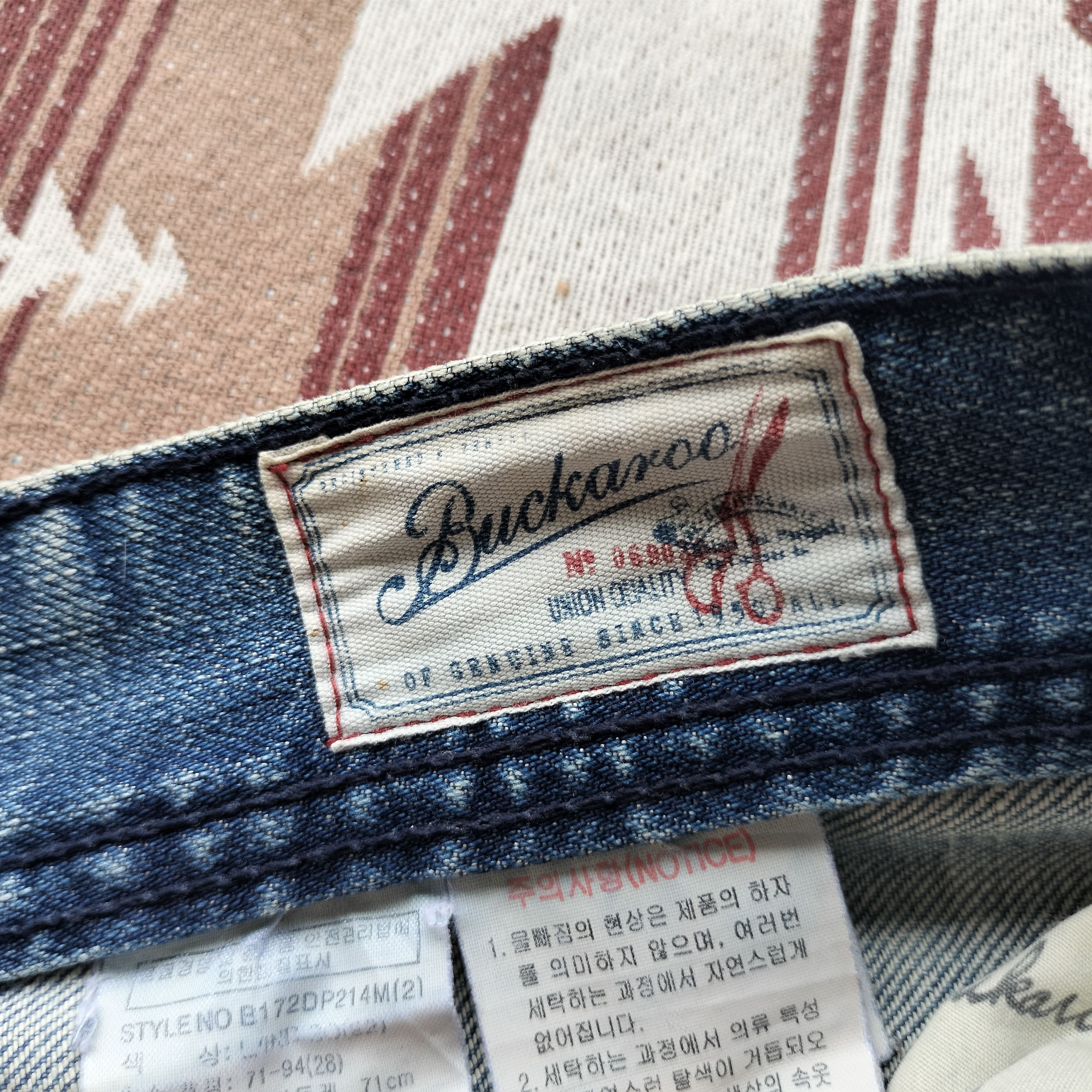 Jean Buckaroo curve distressed denim Size US 31 - 5 Thumbnail