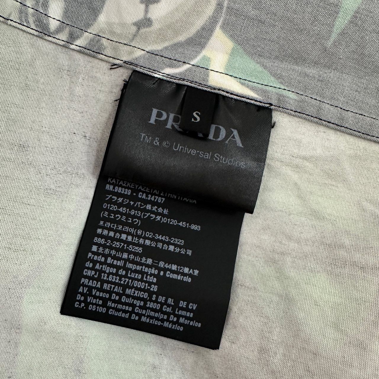 Prada Prada Men's Frankenstein Short Sleeve Shirt Size US S / EU 44-46 / 1 - 3 Thumbnail