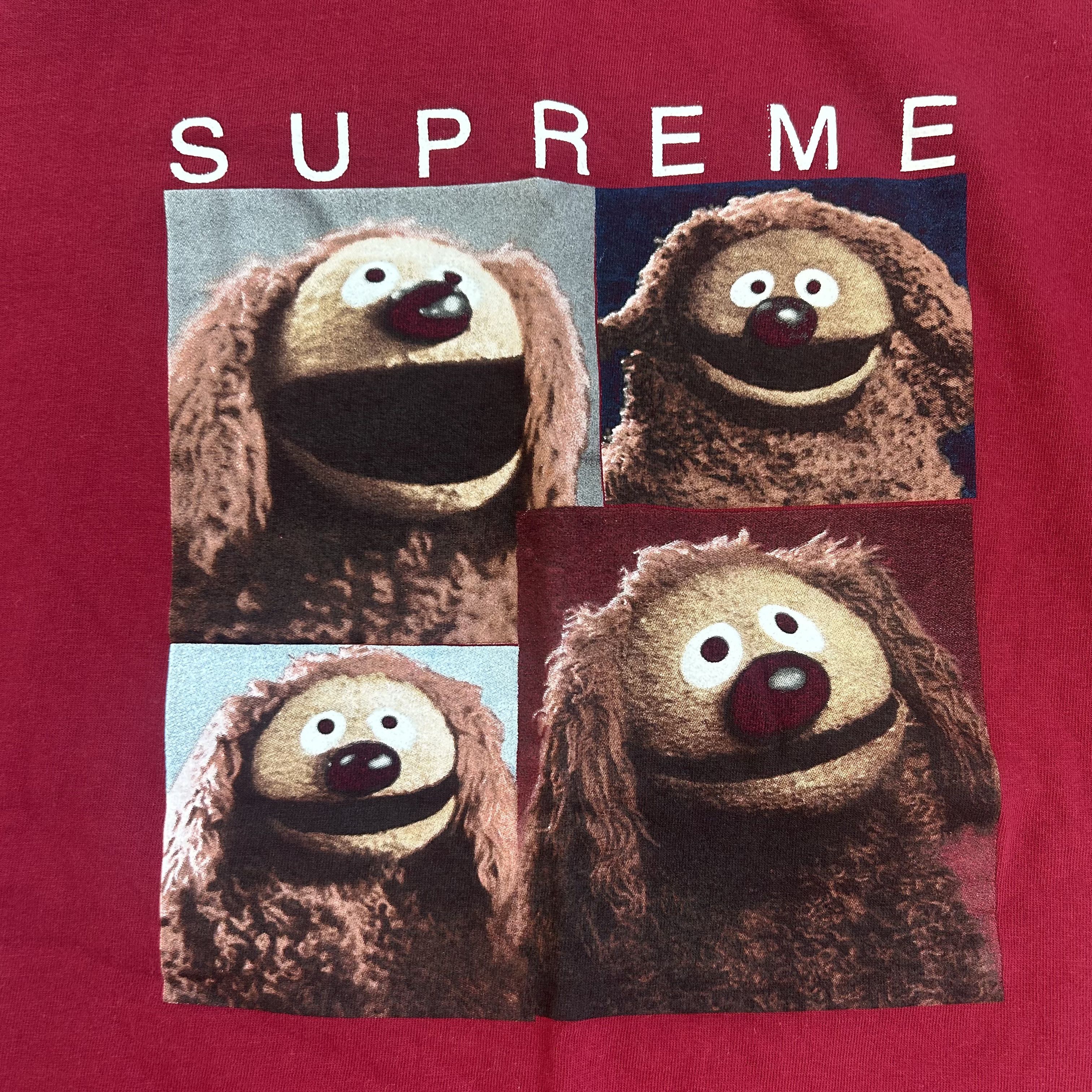 Supreme Supreme Rowlf Tee L Cardinal Size US L / EU 52-54 / 3 - 3 Thumbnail