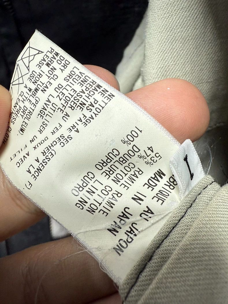 Yohji Yamamoto yohji yamamotoRamie blend deconstructed jacket 2502-Nextarr Size US S / EU 44-46 / 1 - 9 Thumbnail