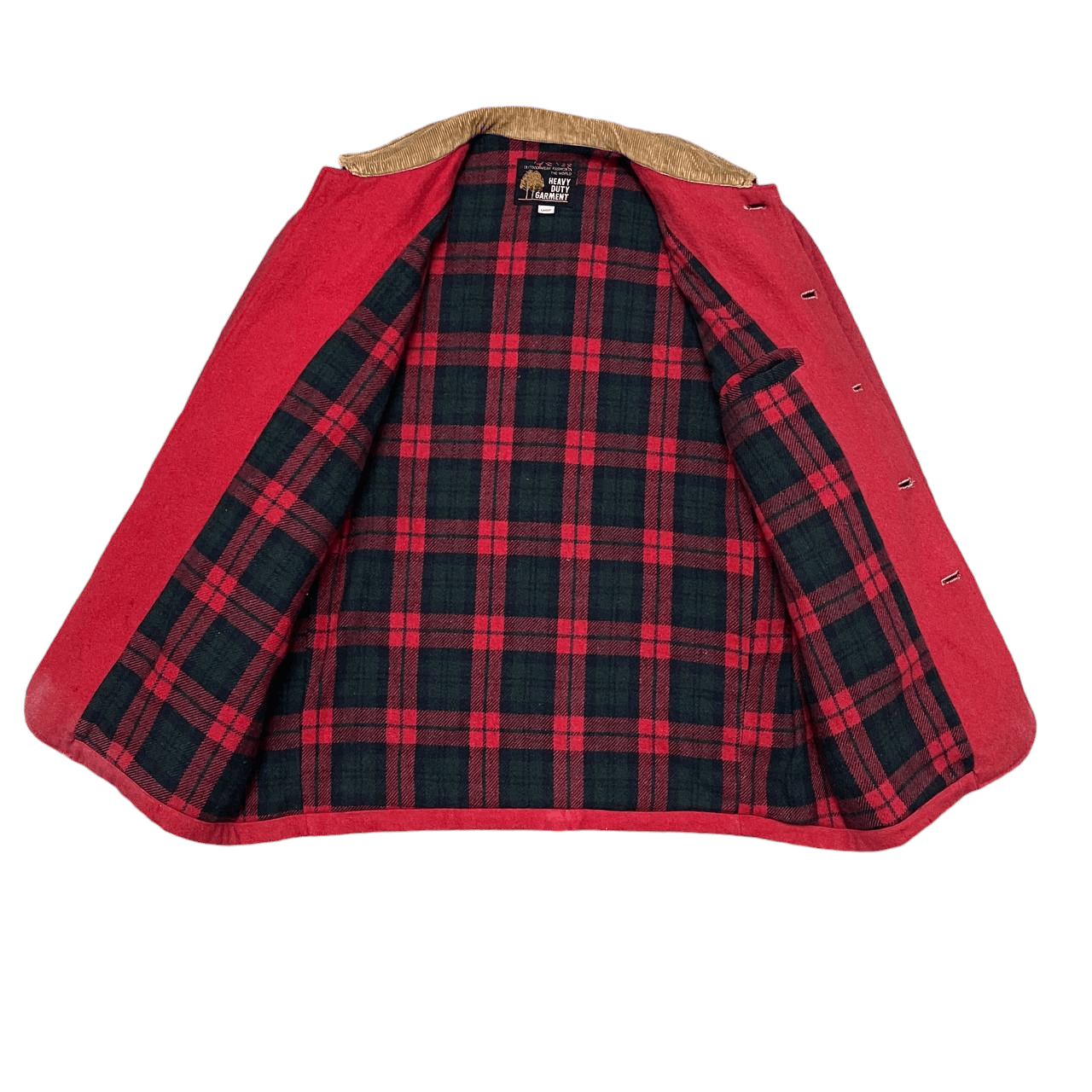 Japanese Brand Vintage Heavy Duty Garment Wool Coat Size US L / EU 52-54 / 3 - 8 Thumbnail