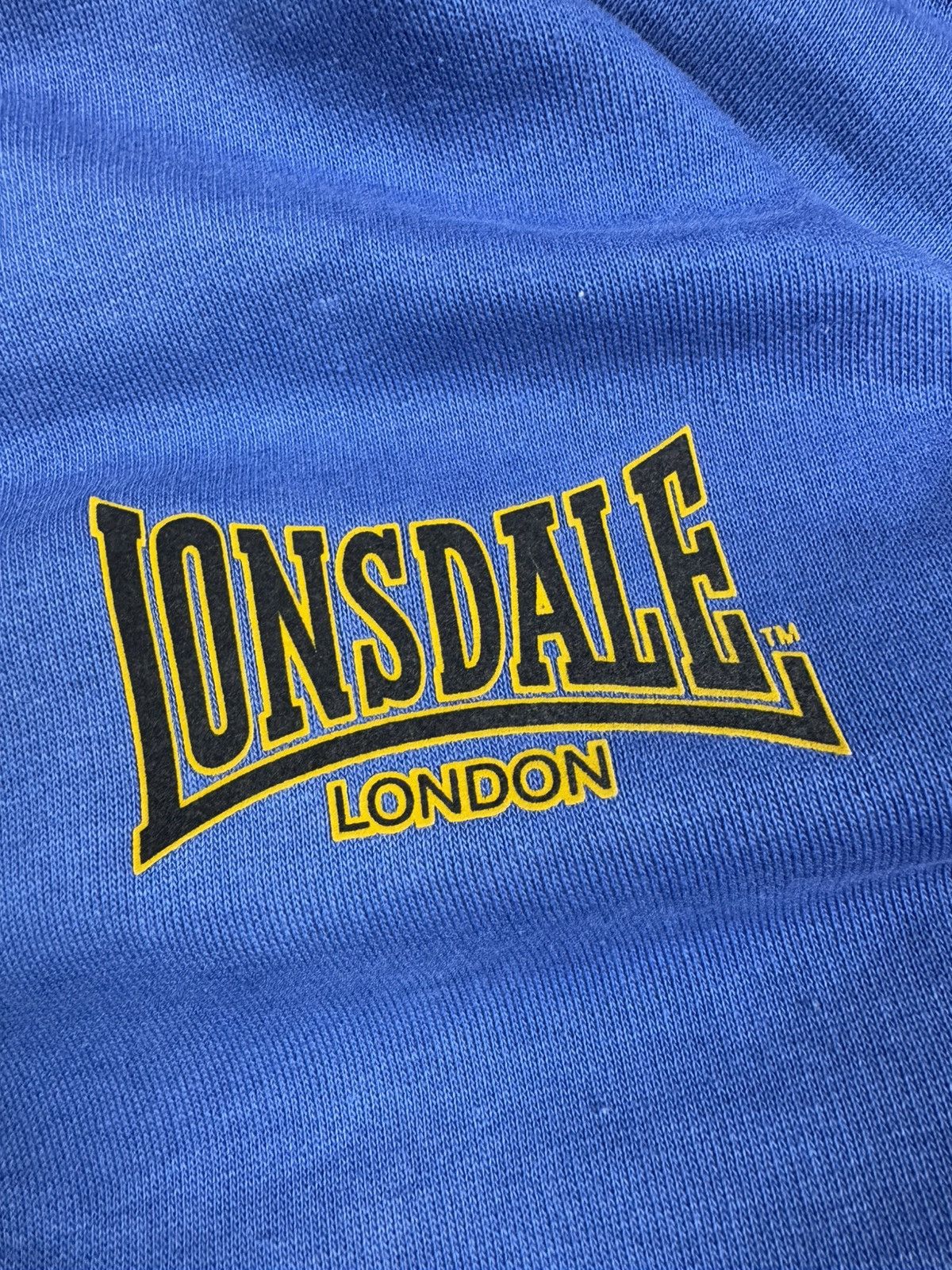 Lonsdale × Vintage Vintage 90s Lonsdale super baggy boxy spellout sweatshirt Size US S / EU 44-46 / 1 - 8 Thumbnail