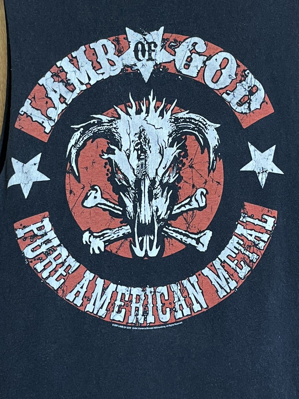 Band Tees VINTAGE Y2K LAMB OF GOD 2007 CUSTOM SLEEVE T SHIRT Size US M / EU 48-50 / 2 - 3 Thumbnail