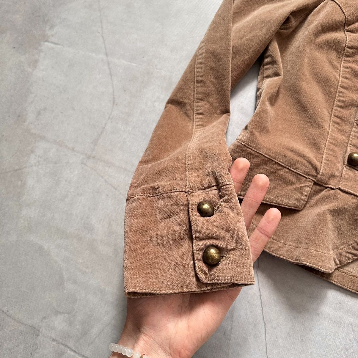 Hysteric Glamour × Undercover 00s Napoleon Military Jacket Coat PPFM LGB Balmain Vibe Size M / US 6-8 / IT 42-44 - 4 Thumbnail