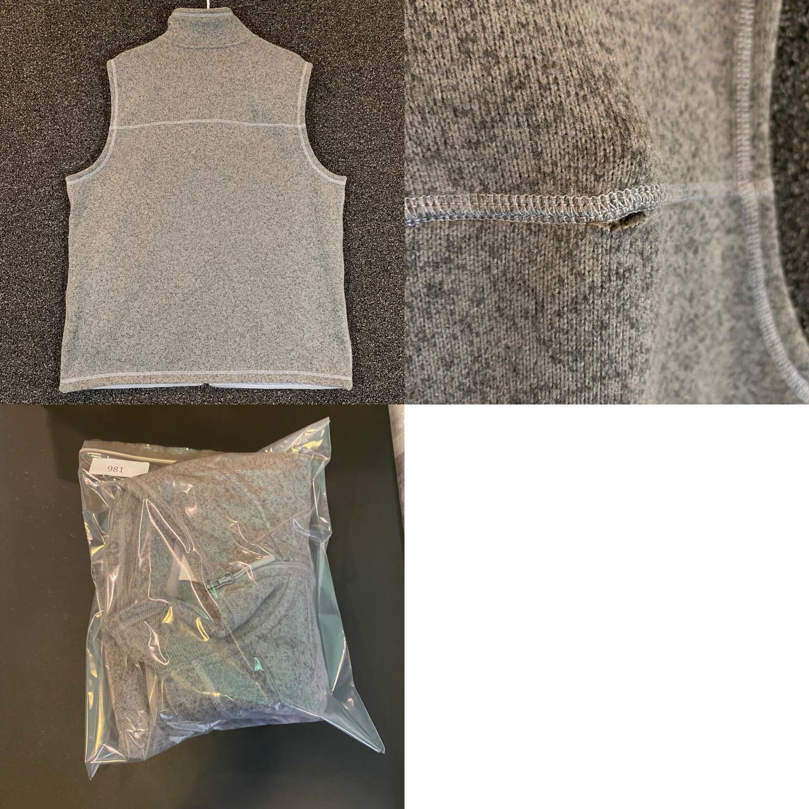 The North Face The North Face Vest Mens Extra Large Gray Full Zip Fleece Ballys Casino Dover Size US XL / EU 56 / 4 - 8 Thumbnail