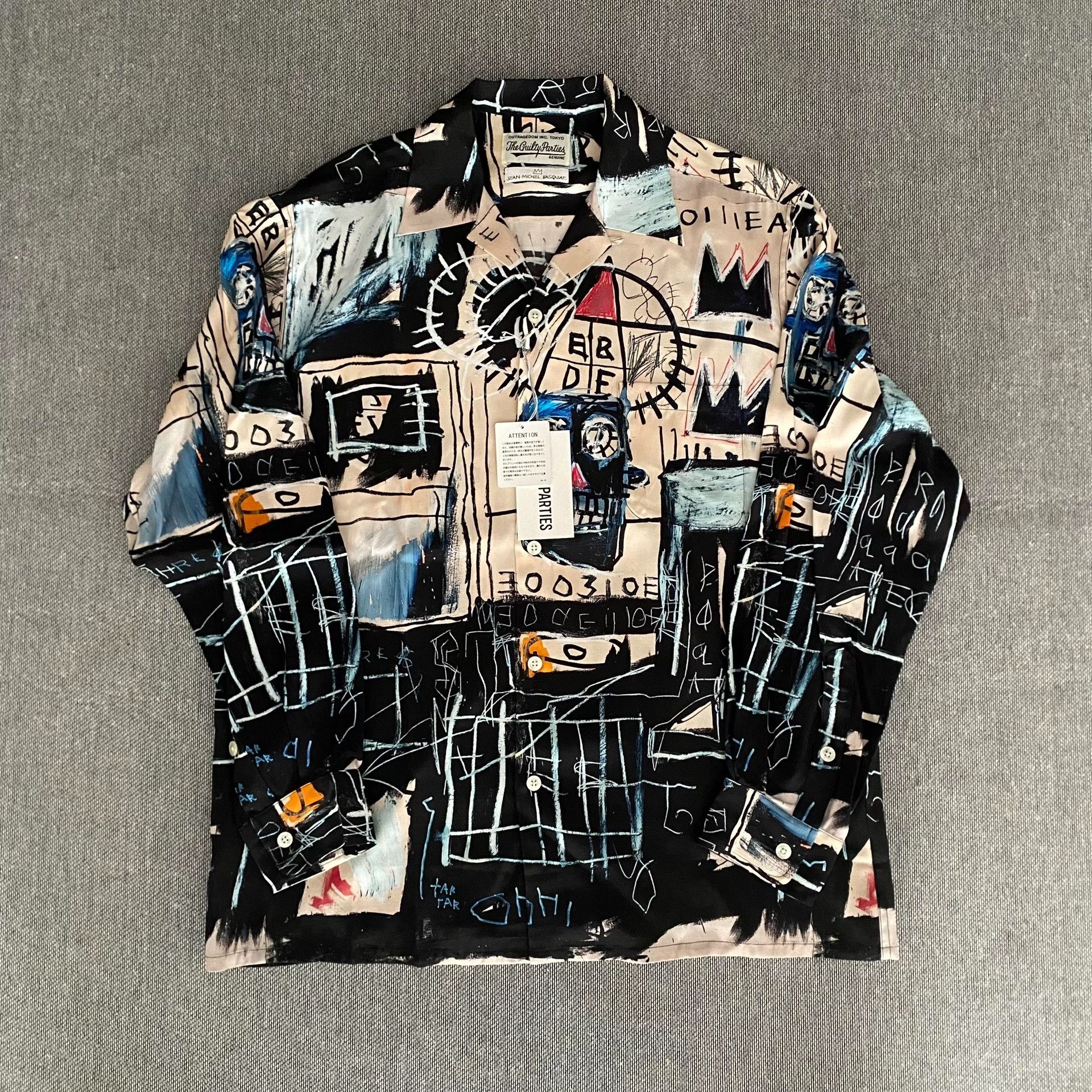 Wacko Maria Wacko Maria Basquiat Hawaiian Shirt Size US XL / EU 56 / 4 - 1 Thumbnail