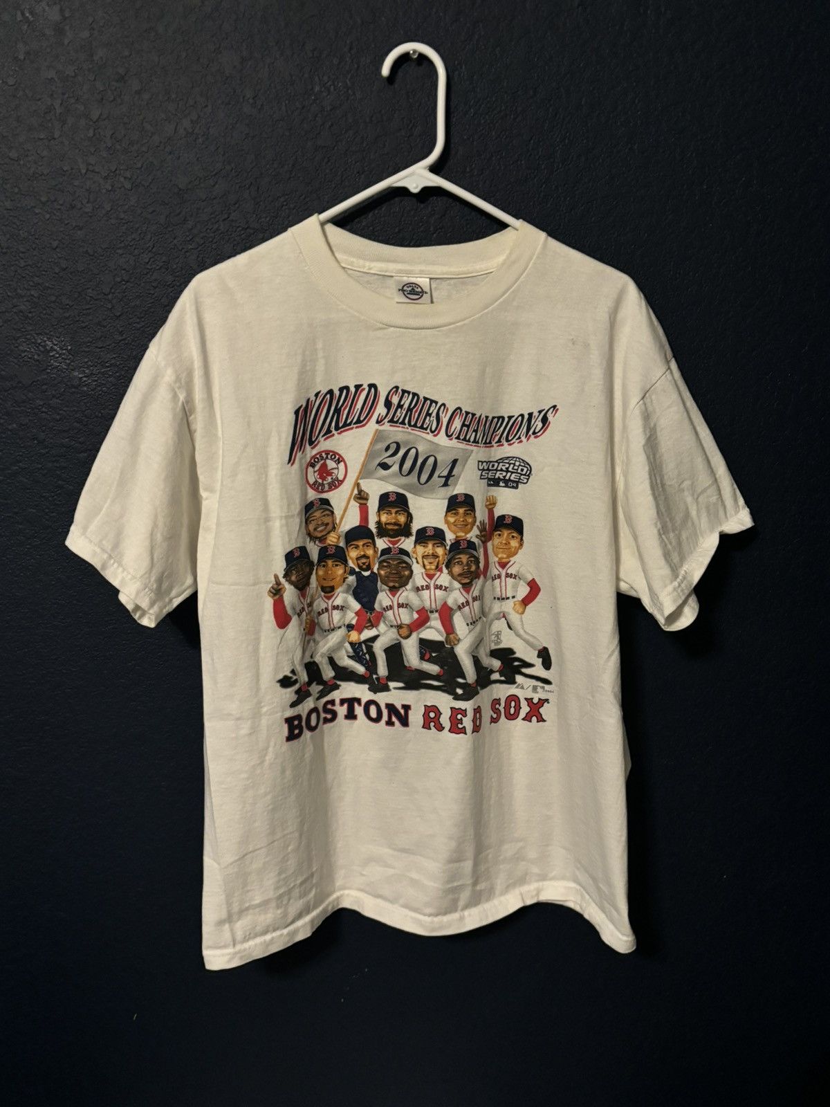 Vintage Vintage 2004 Red Sox Big Head Tee Size US M / EU 48-50 / 2 - 1 Thumbnail