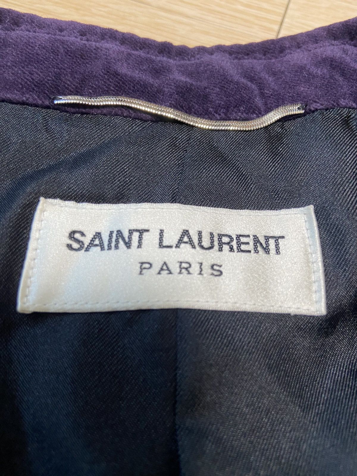 Saint Laurent Paris 50 Saint Laurent ss15 purple velvet blazer suit Size US M / EU 48-50 / 2 - 3 Thumbnail