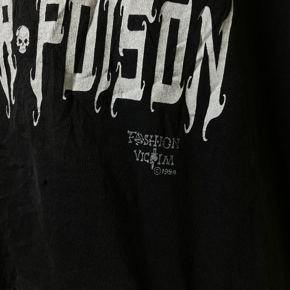 Fashion Victim × Vintage 1990s Fashion Victim Name Your Poison Travis Scott Style T Size US L / EU 52-54 / 3 - 3 Thumbnail