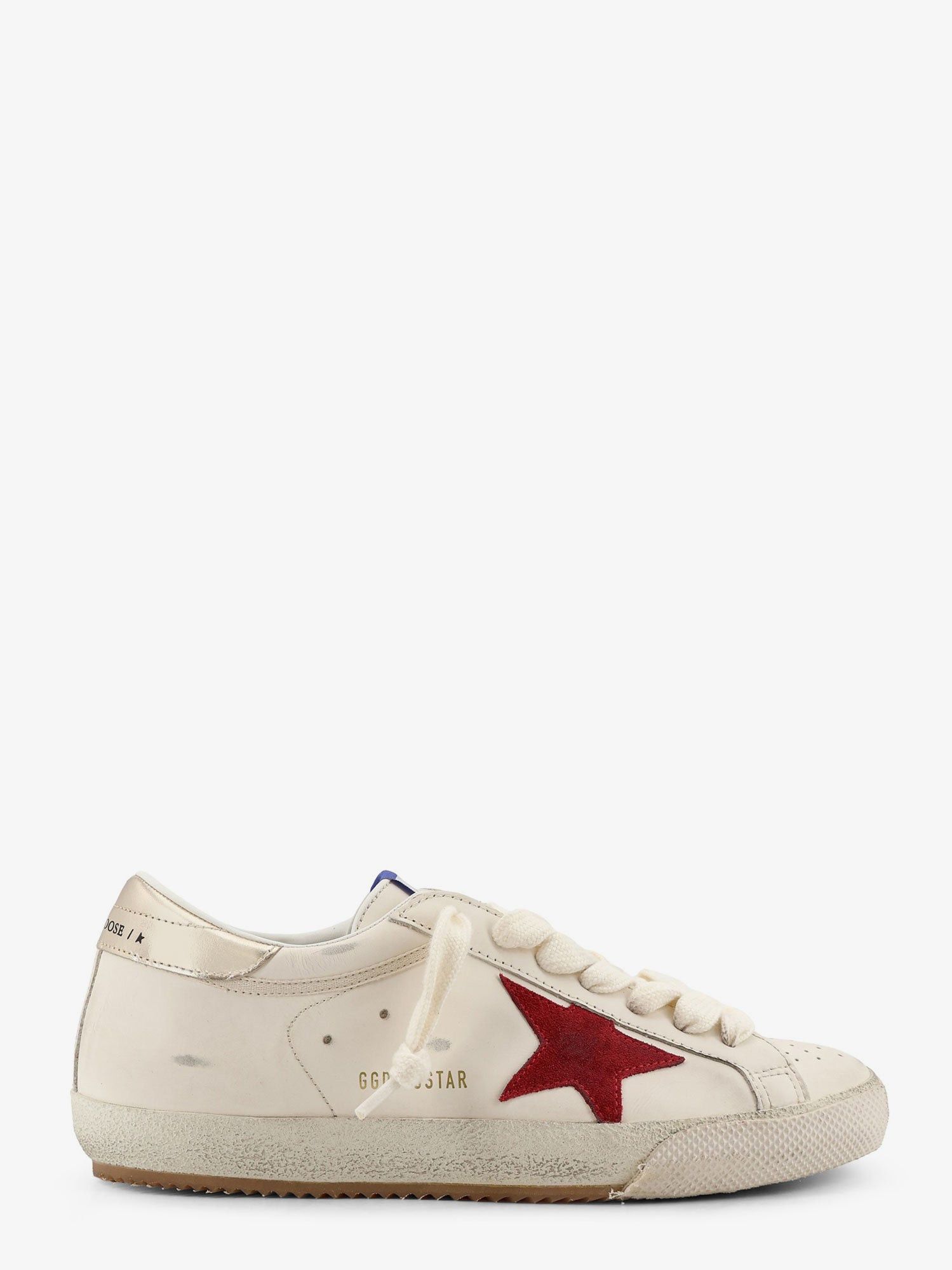 Golden Goose Super Star Leather Sneakers With Iconic Side Logo Size US 7 / EU 40 - 1 Thumbnail