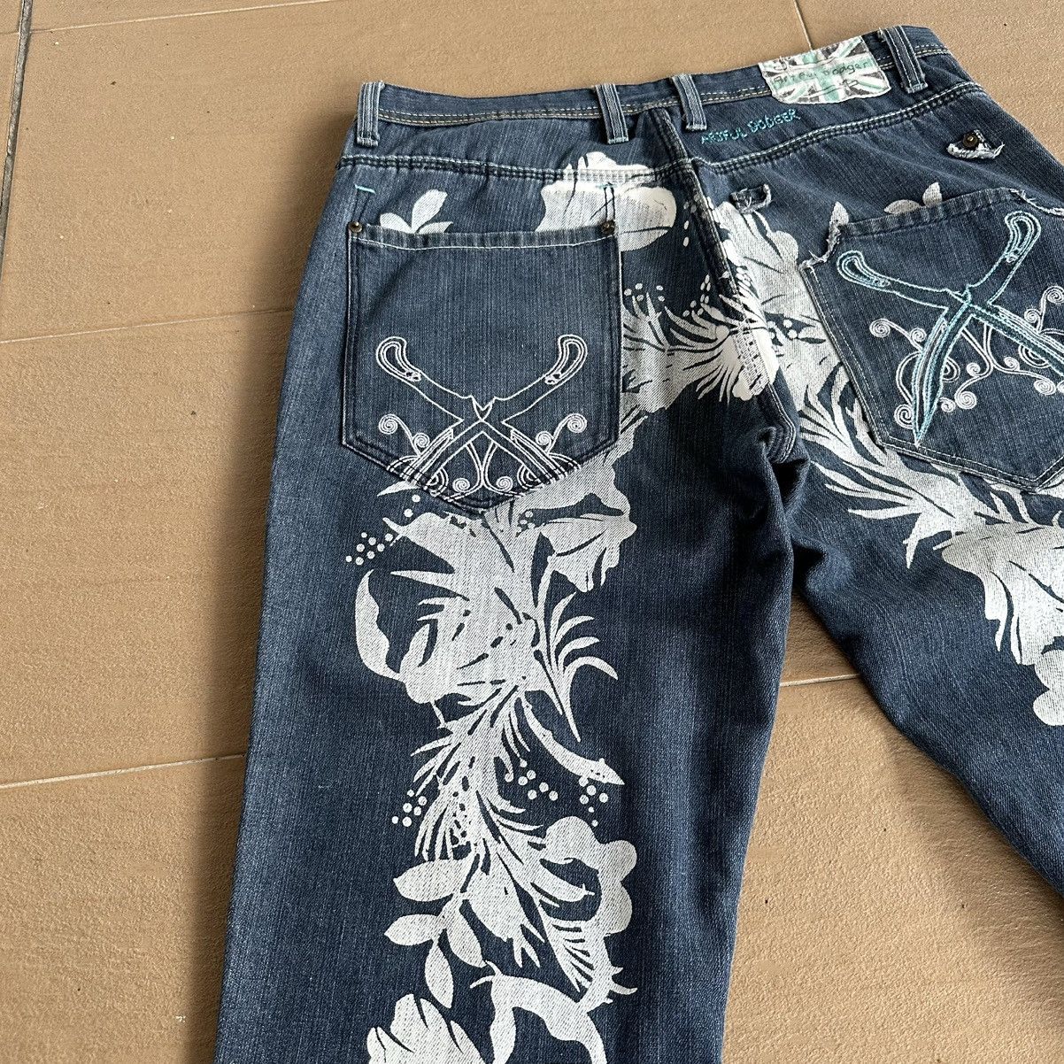Artful Dodger Vintage Artful Dodger Jesse Pinkman Y2K Denim Jeans Size 36 Size US 36 / EU 52 - 4 Thumbnail