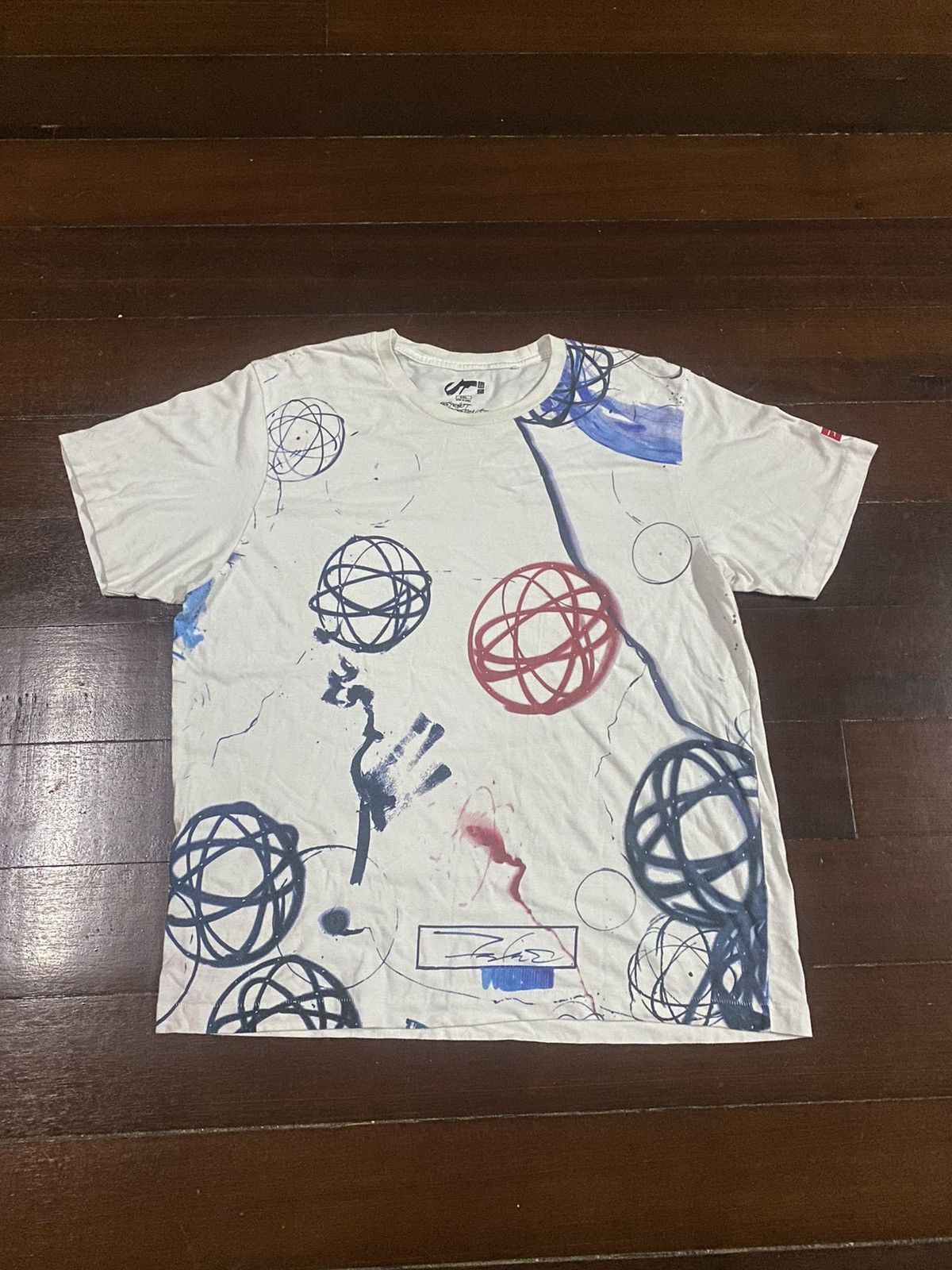 Futura × Uniqlo Rare Futura laboratories x Uniqlo graphic art full print tee Size US XXL / EU 58 / 5 - 1 Thumbnail