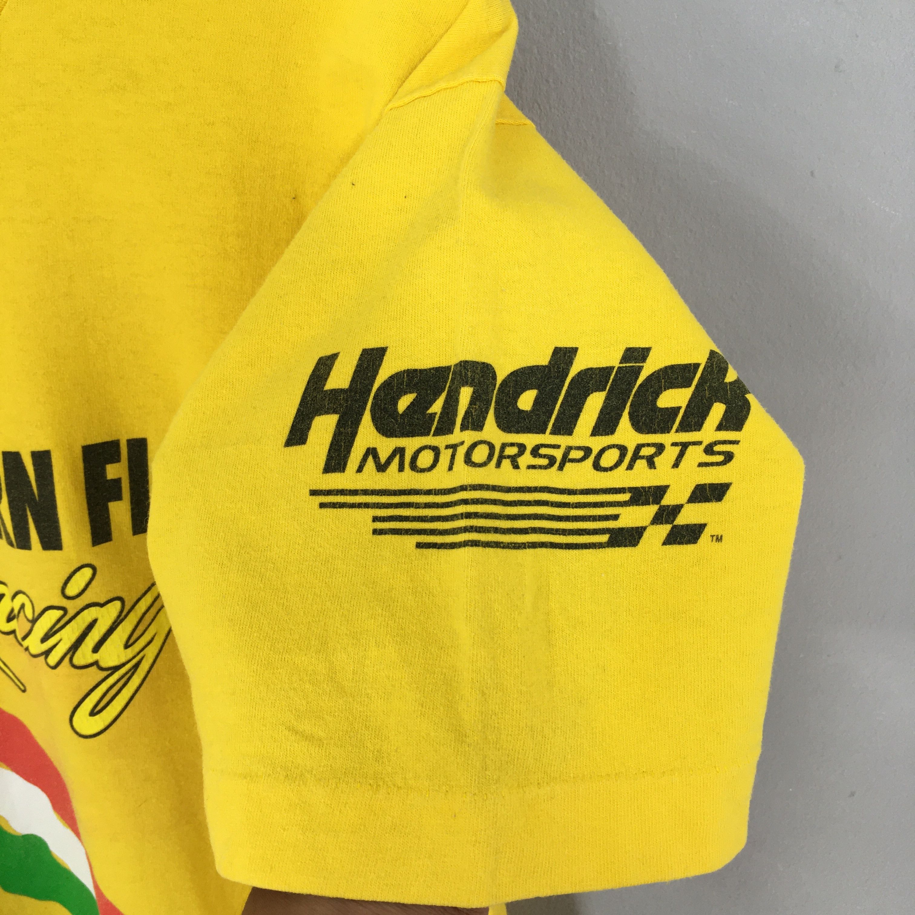 Fruit Of The Loom Vintage 90's Hendrick Kellogs Racing Nascar T shirt Large Size US L / EU 52-54 / 3 - 6 Thumbnail