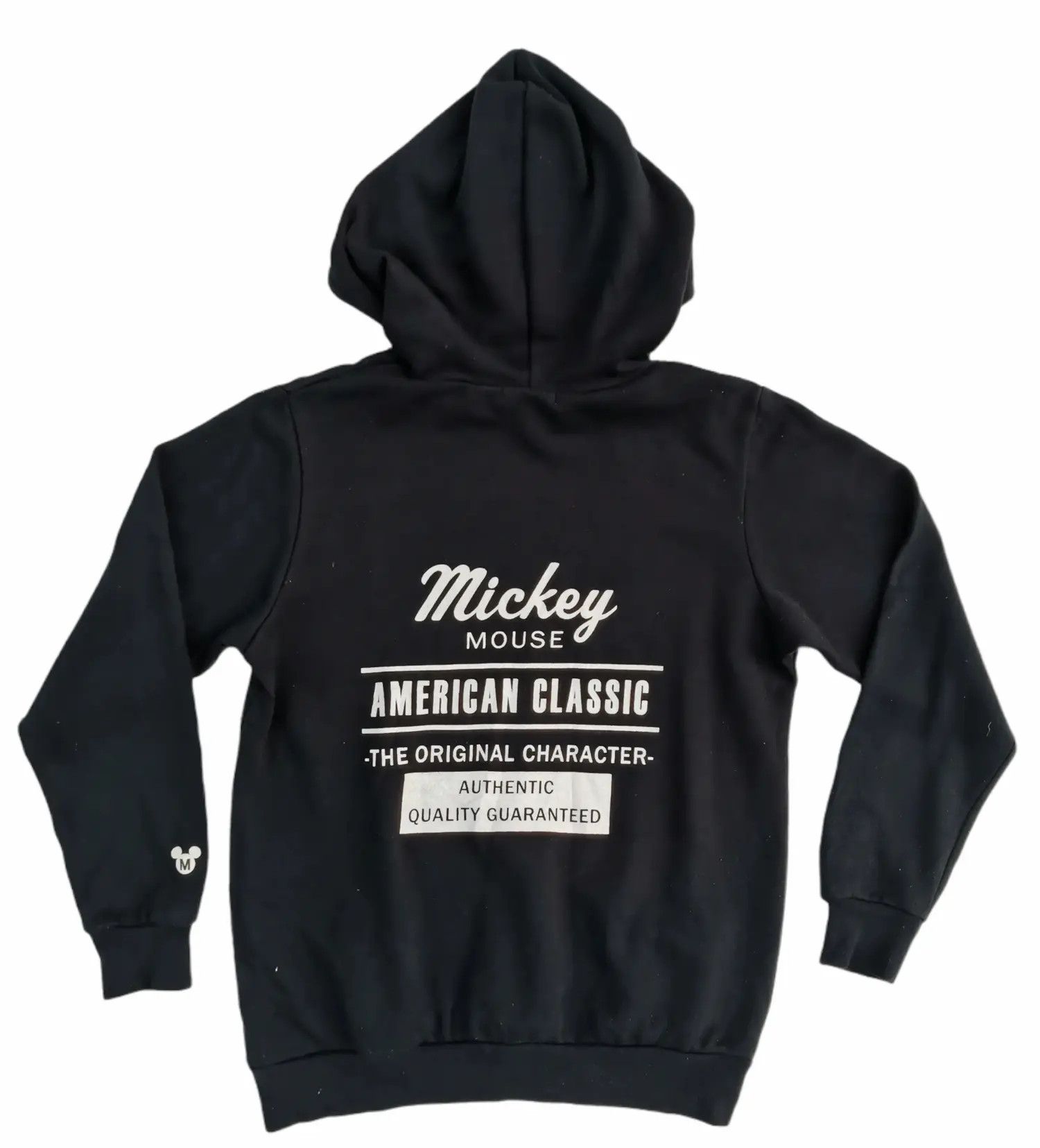 Disney × Mickey Mouse Rare!!! Disney Mickey Mouse Big Logo Hoodie Sweatshirt Size US M / EU 48-50 / 2 - 2 Thumbnail