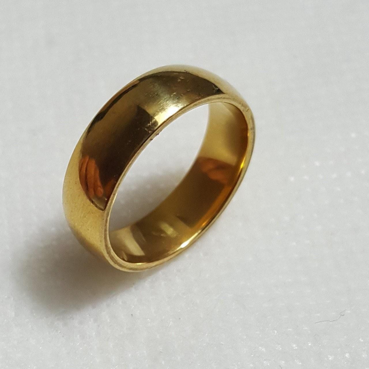 Jewelry Gold Plated Cool Besic Ring Size - 9- RGN-429 Size ONE SIZE - 2 Thumbnail
