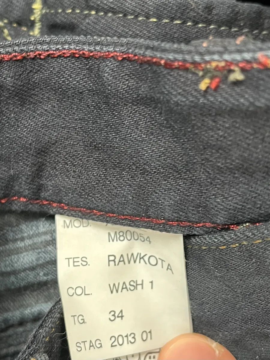 Marithe + Francois Girbaud SS2013 Marithé + François Girbaud Navy Blue Studded Denim Jeans Size US 32 / EU 48 - 9 Thumbnail
