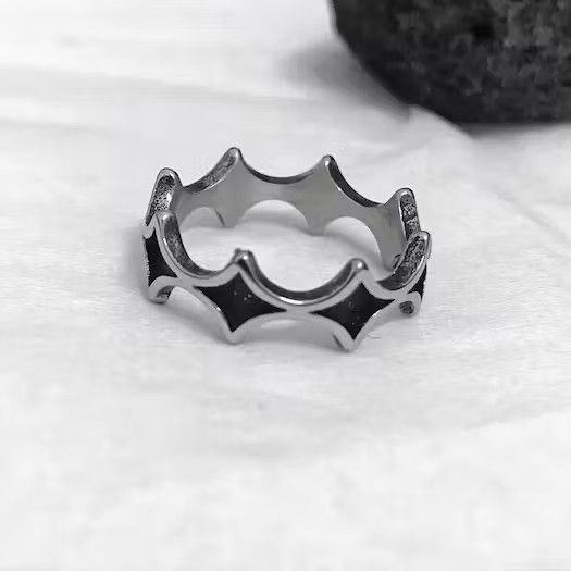 Jewelry Retro star ring Size ONE SIZE - 3 Thumbnail