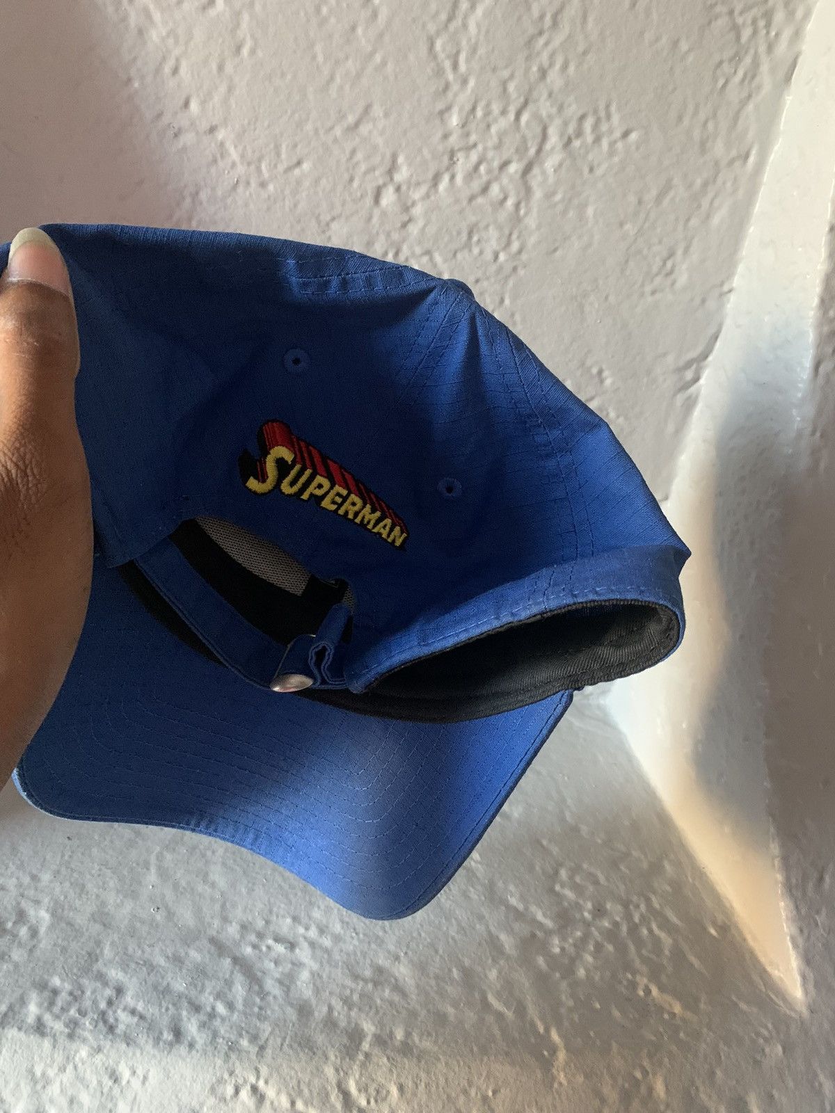 DC Comics × New Era Superman 9TWENTY New Era dad hat Size ONE SIZE - 3 Thumbnail