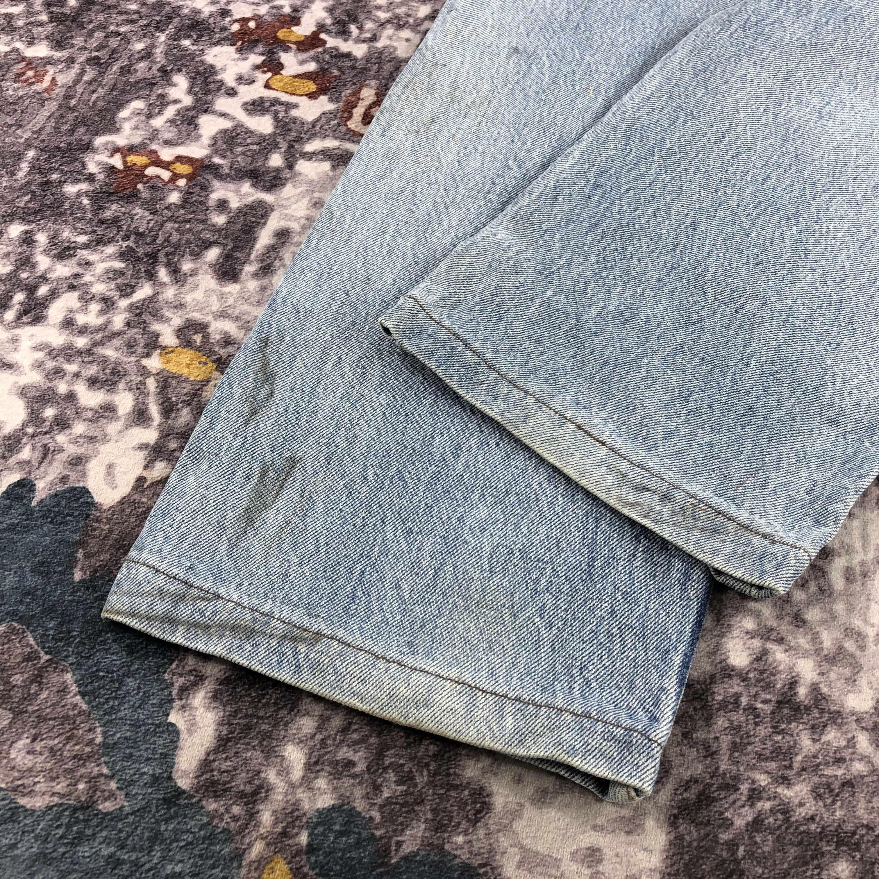 Levi's × Vintage 90s Vintage Light Wash Levis 501 Jeans-JM2595 Size US 33 - 6 Thumbnail