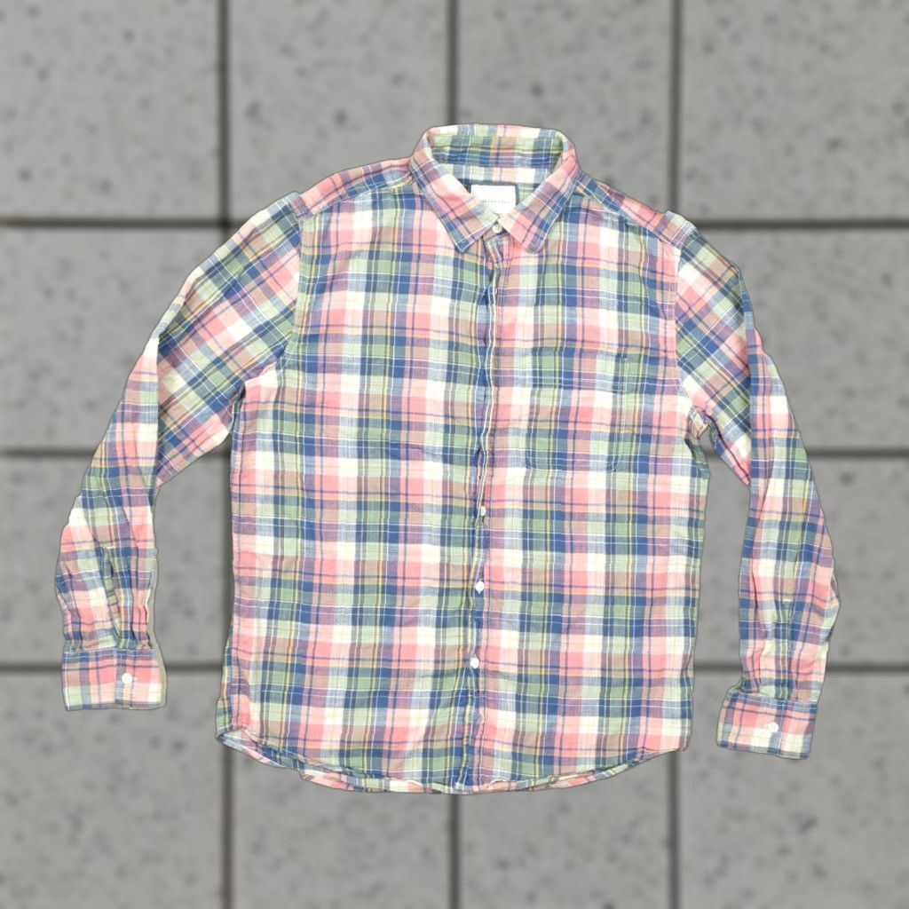 American Eagle Outfitters American Eagle Outfitters Shirt Men M Plaid Button-Down Super Soft Size US M / EU 48-50 / 2 - 1 Thumbnail