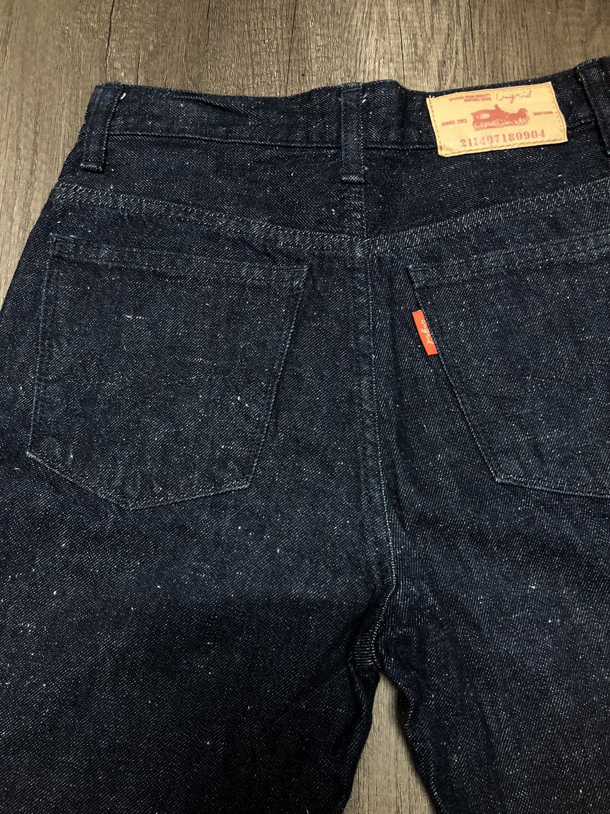 Designer × Japanese Brand × Vintage Vintage Denim Ungrid Flared Boot Cut Leg Jeans Size 27" / US 4 / IT 40 - 13 Thumbnail