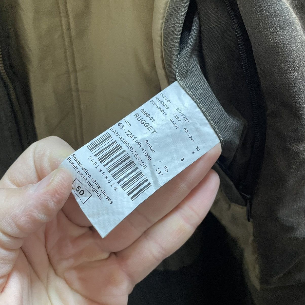 Milestone Rare Milestone Vintage khaki Flight Bomber Jacket MA1 war Size US M / EU 48-50 / 2 - 8 Thumbnail