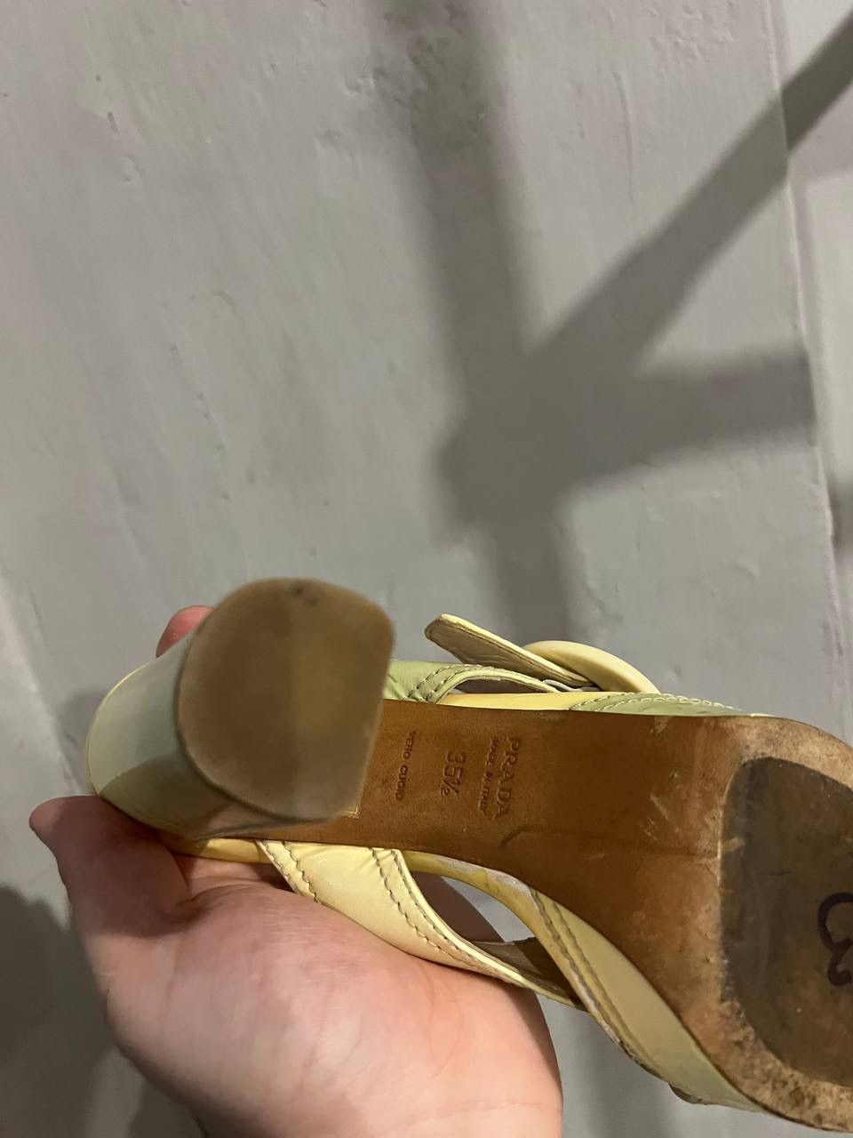 Prada PRADA SANDALS PATERN LEATHER WOMEN VINTAGE HEELS SIZE 35 Size US 5 / IT 35 - 7 Thumbnail