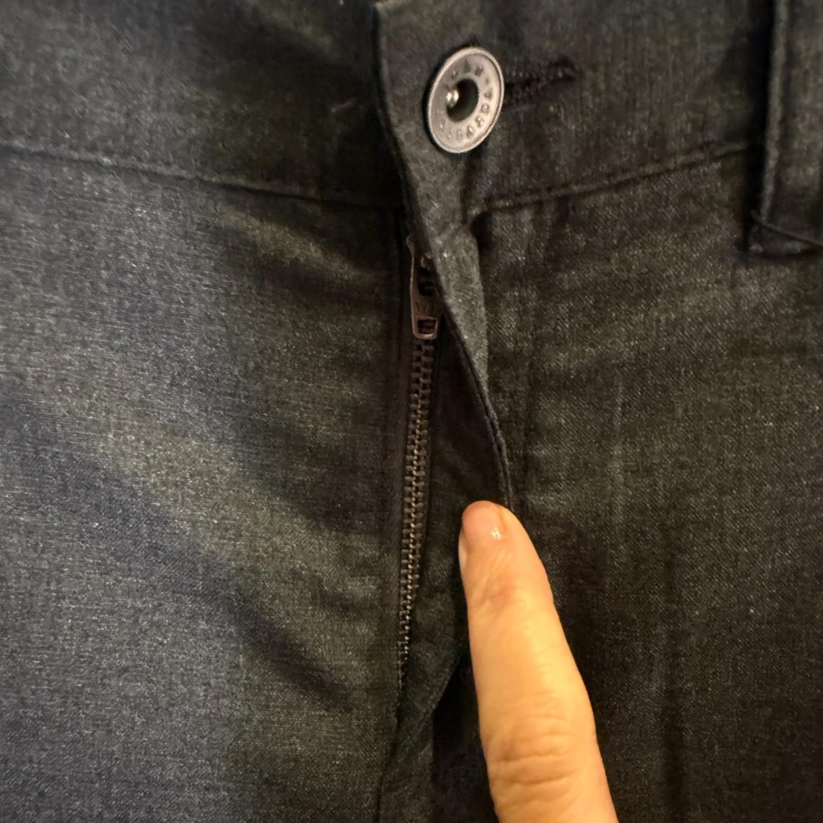 John Varvatos John Varvatos Men’s Gray Wool Cotton Blend Trousers Sz 28 Size US 28 / EU 44 - 7 Thumbnail