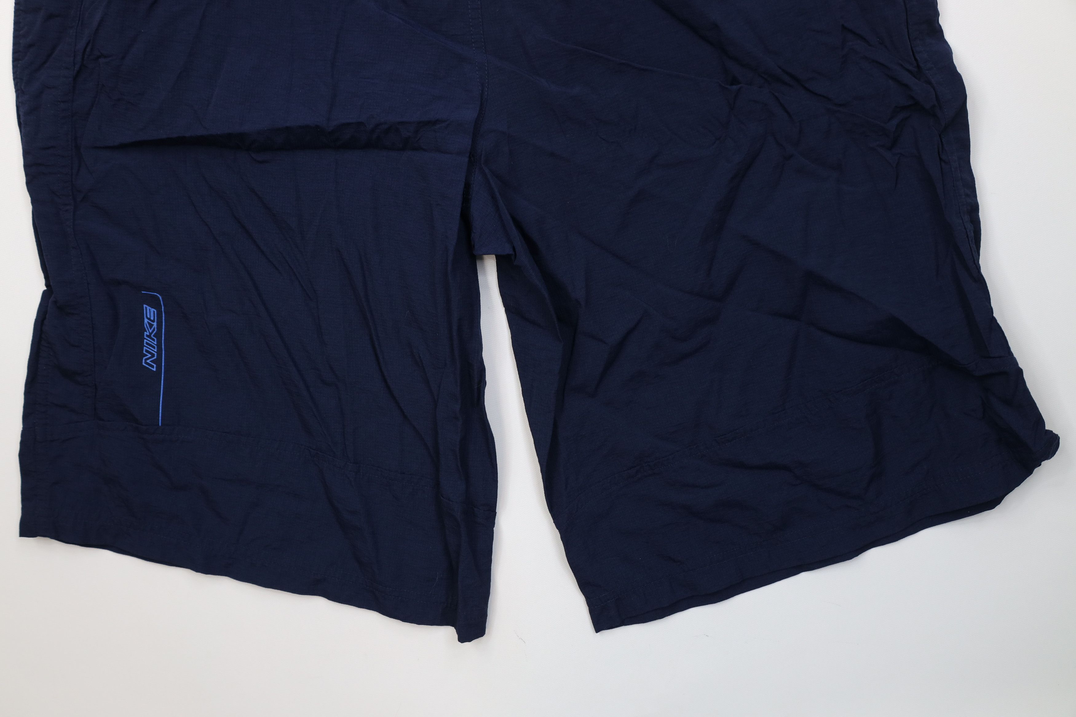 Nike Vintage Y2K Nike Spell Baggy Oversized Windbreaker Shorts Size US 38 / EU 54 - 12 Thumbnail