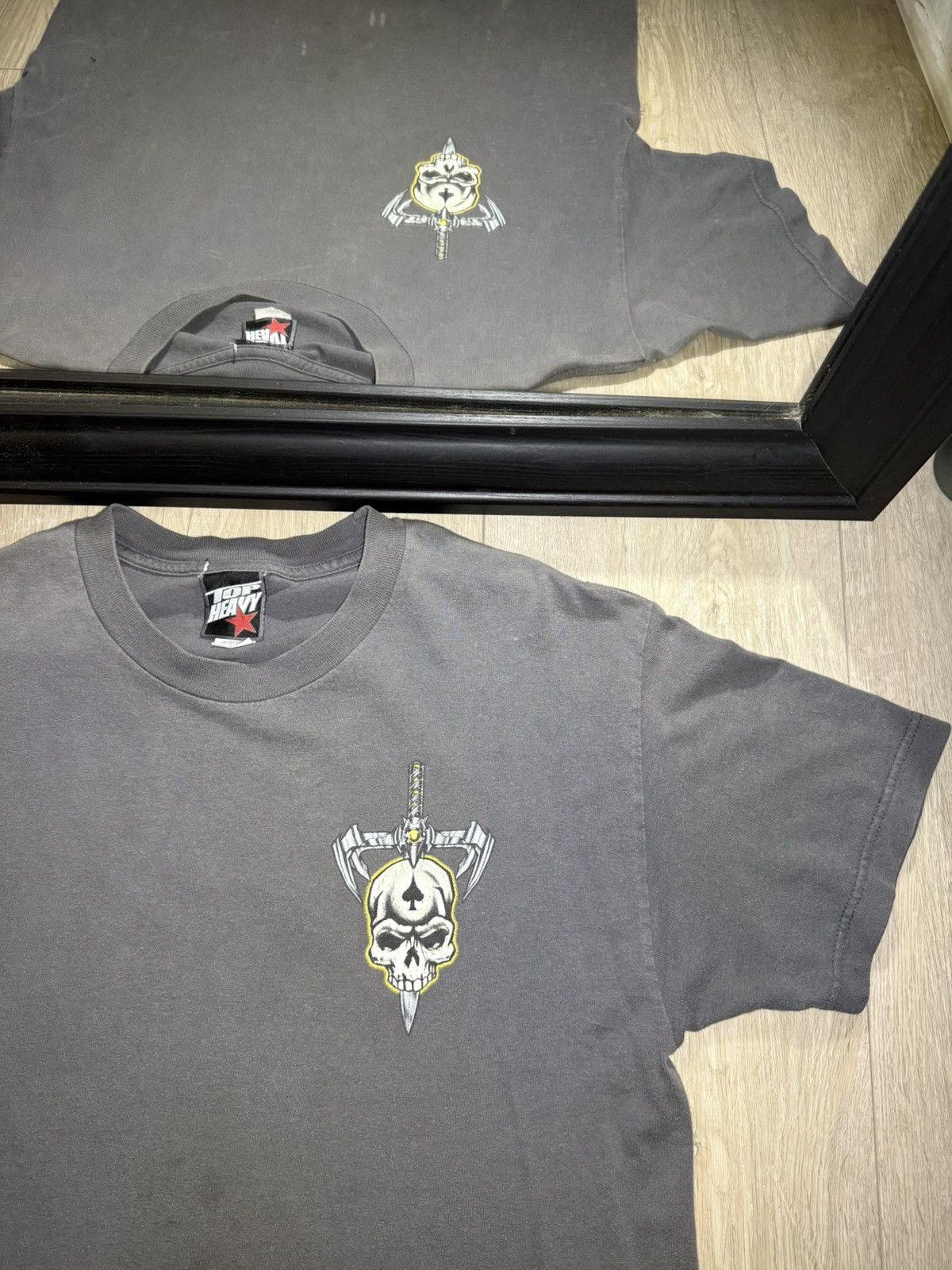 JNCO × Vintage Vintage / Y2K Top Heavy Skeleton Dragon Glowing Logo Size US XL / EU 56 / 4 - 3 Thumbnail