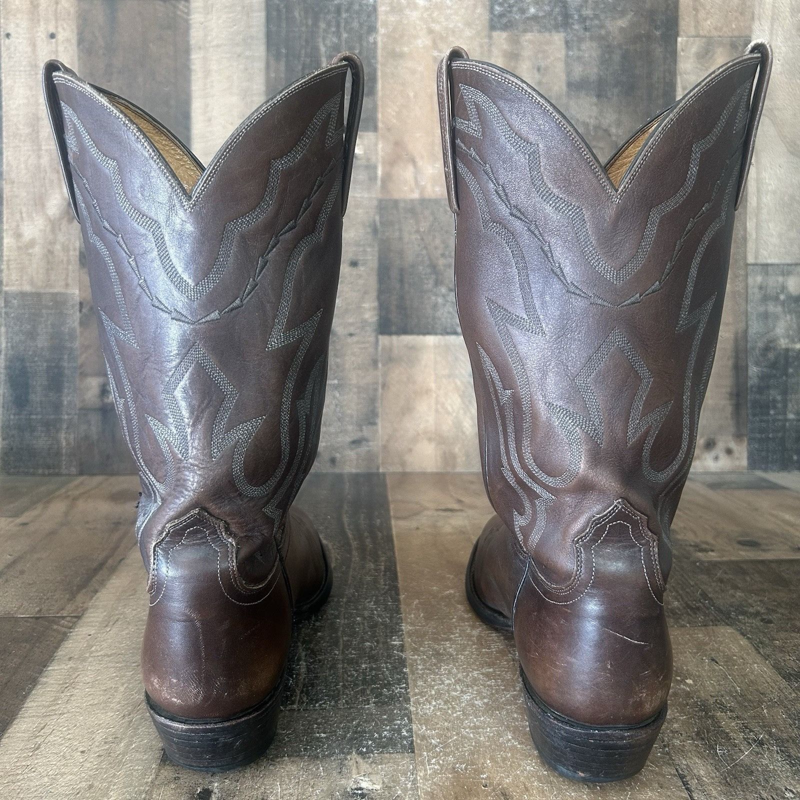 Lucchese Lucchese 2000 Vintage T3099R4 Cowboy Boots Mens 10.5 EE Size US 10.5 / EU 43-44 - 9 Thumbnail